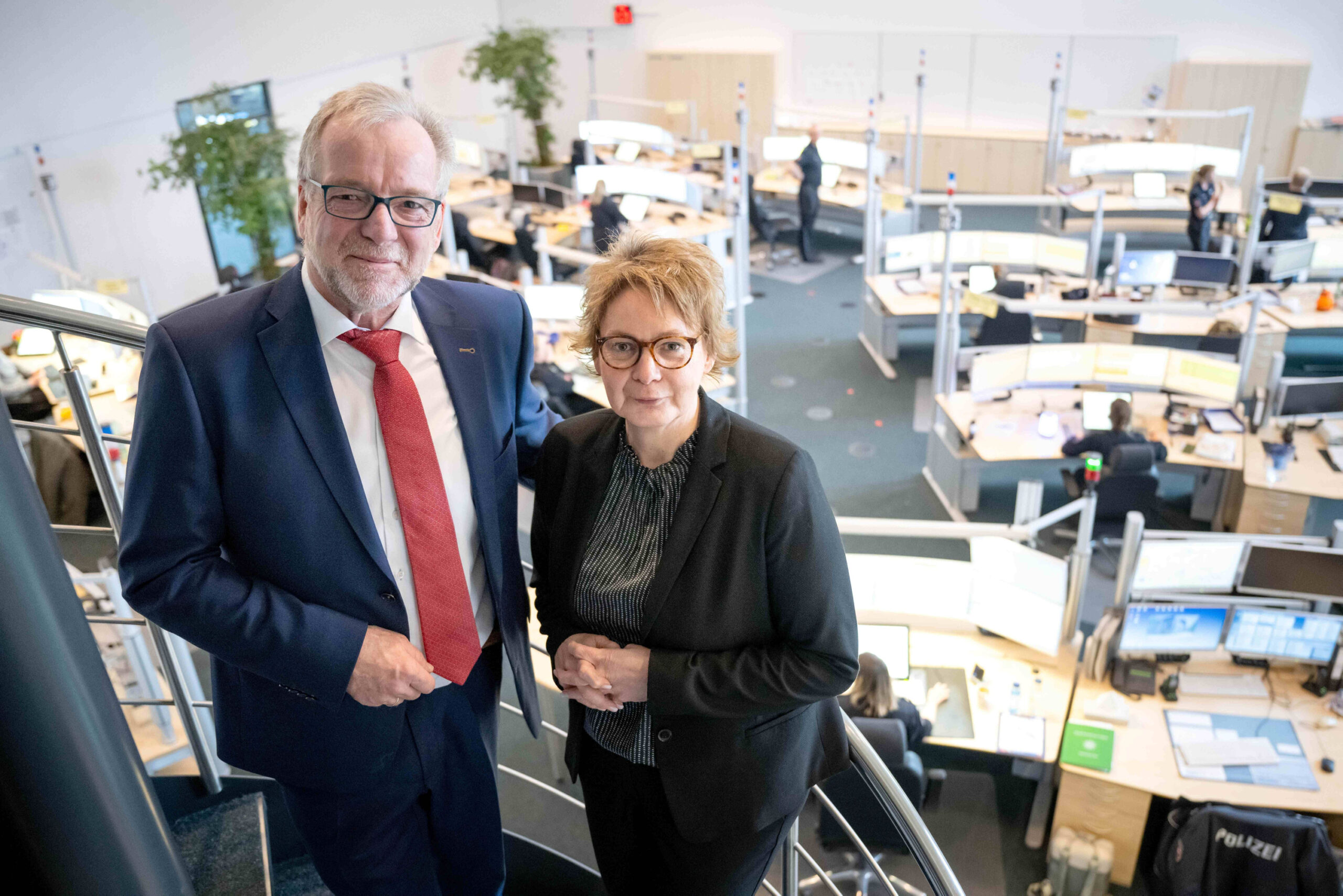 Daniela Behrens und Johann Kühme