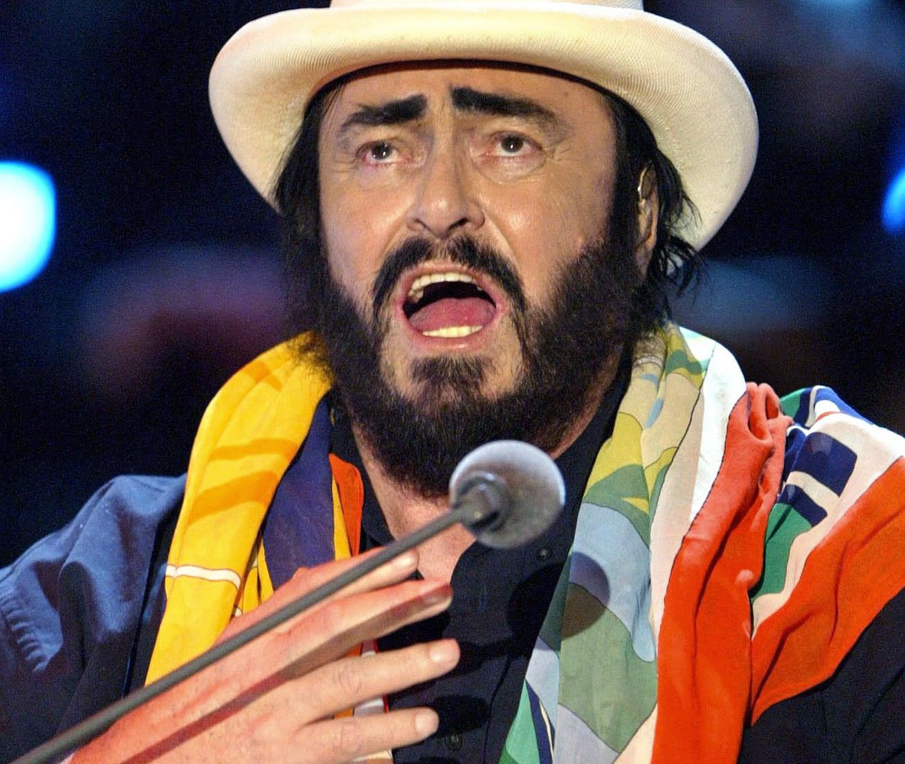 Der italienische Star-Tenor Luciano Pavarotti