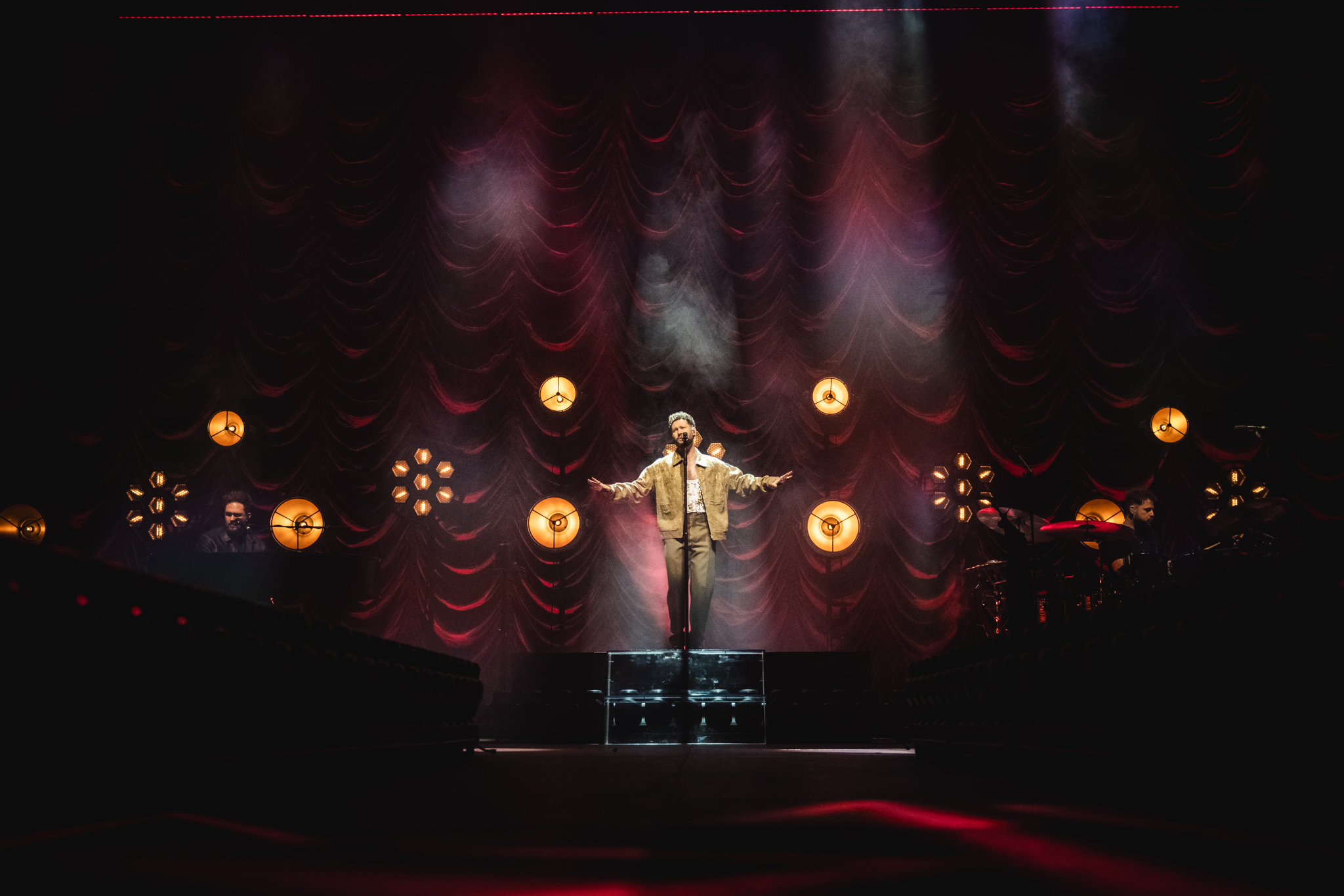 Calum Scott spielte am Donnerstag in der Barclays Arena.