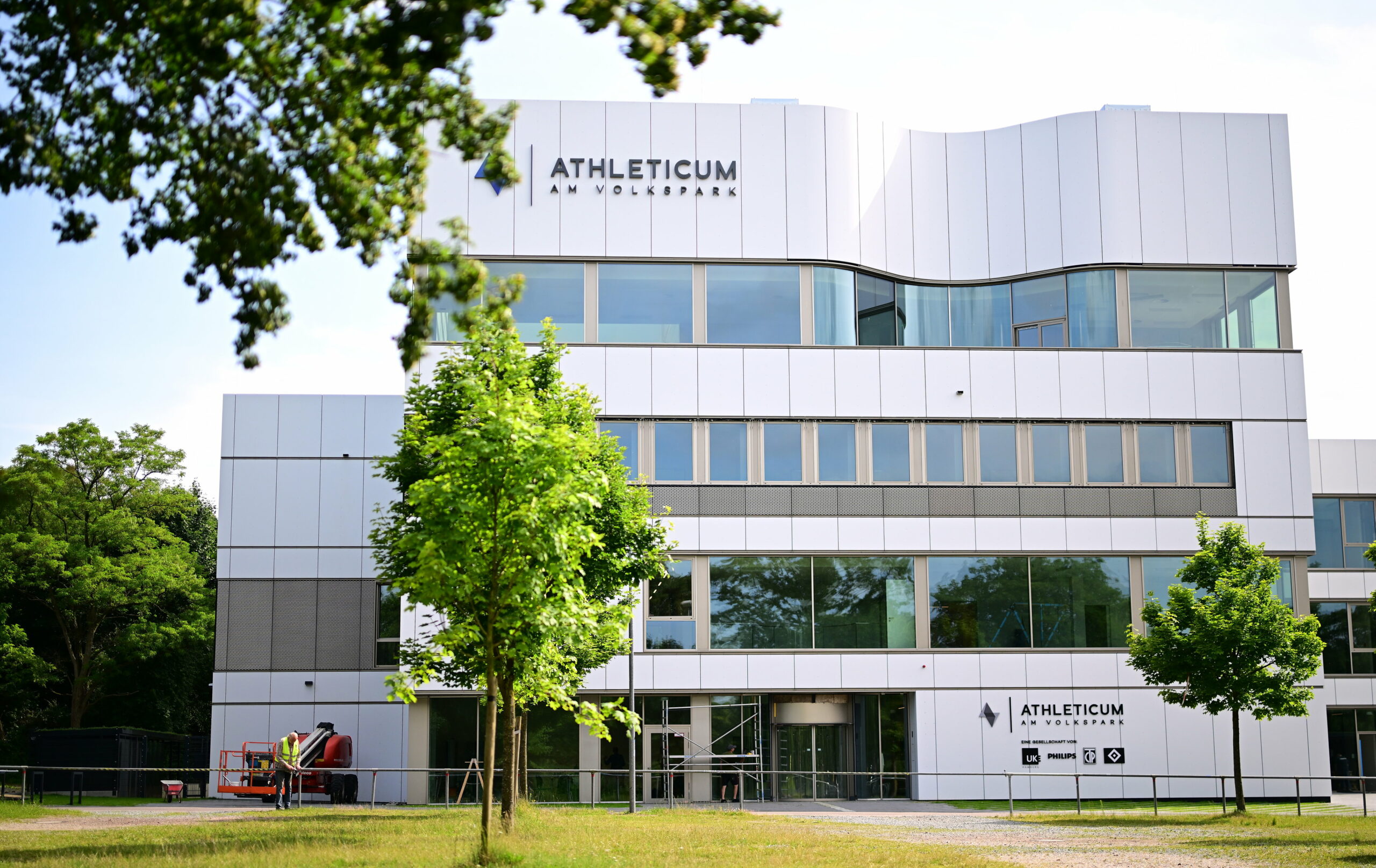 Das Athleticum im Volkspark wurde feierlich eröffnet.