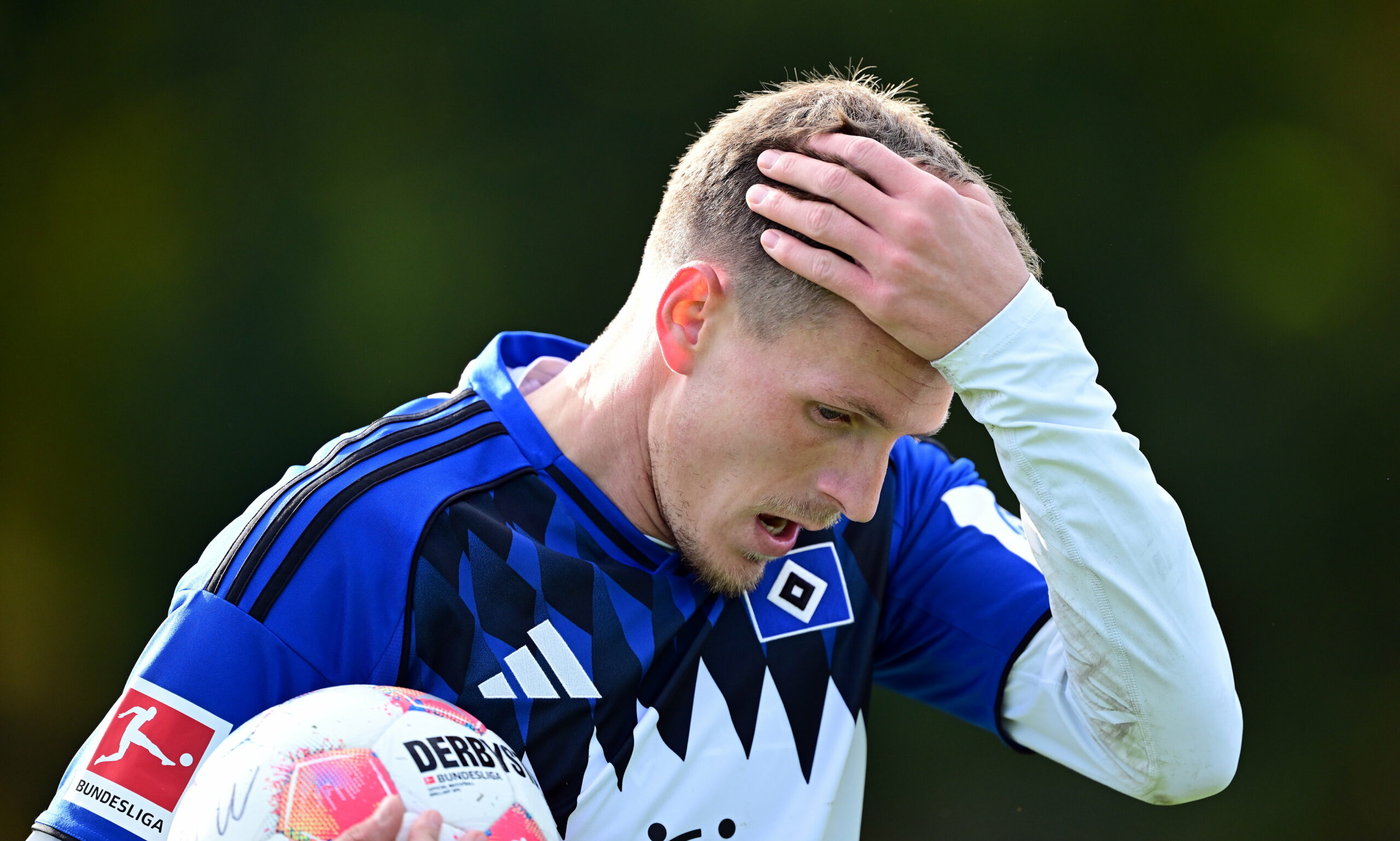 Emir Sahiti wechselte im Sommer 2024 aus Split zum HSV.