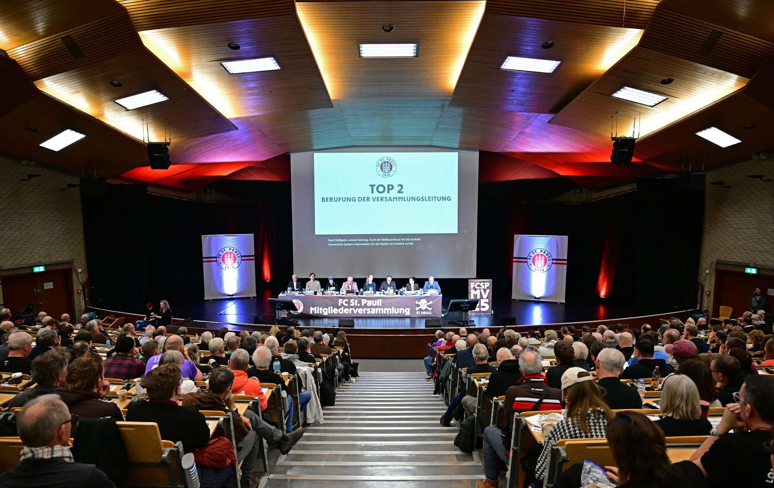 Die Mitgliederversammlung des FC St. Pauli