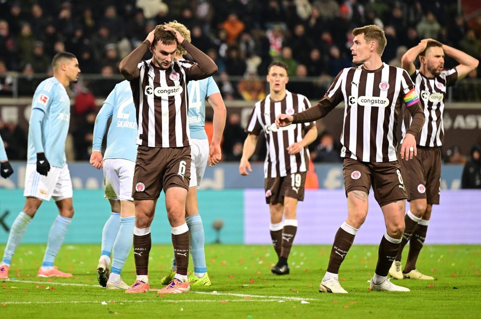 Enttäuschte St. Paulianer gegen Union Berlin