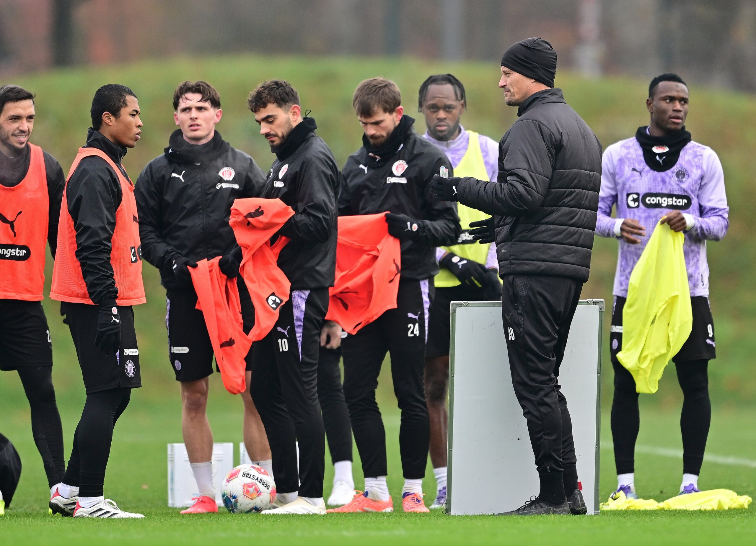 St. Pauli beim Training