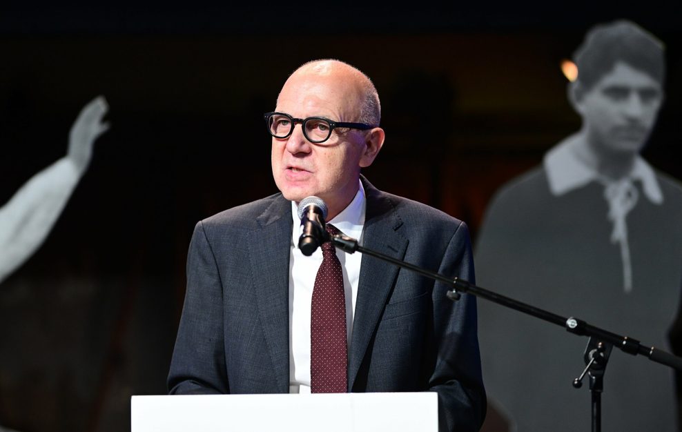 DFB-Präsident Bernd Neuendorf beim Julius Hirsch Preis