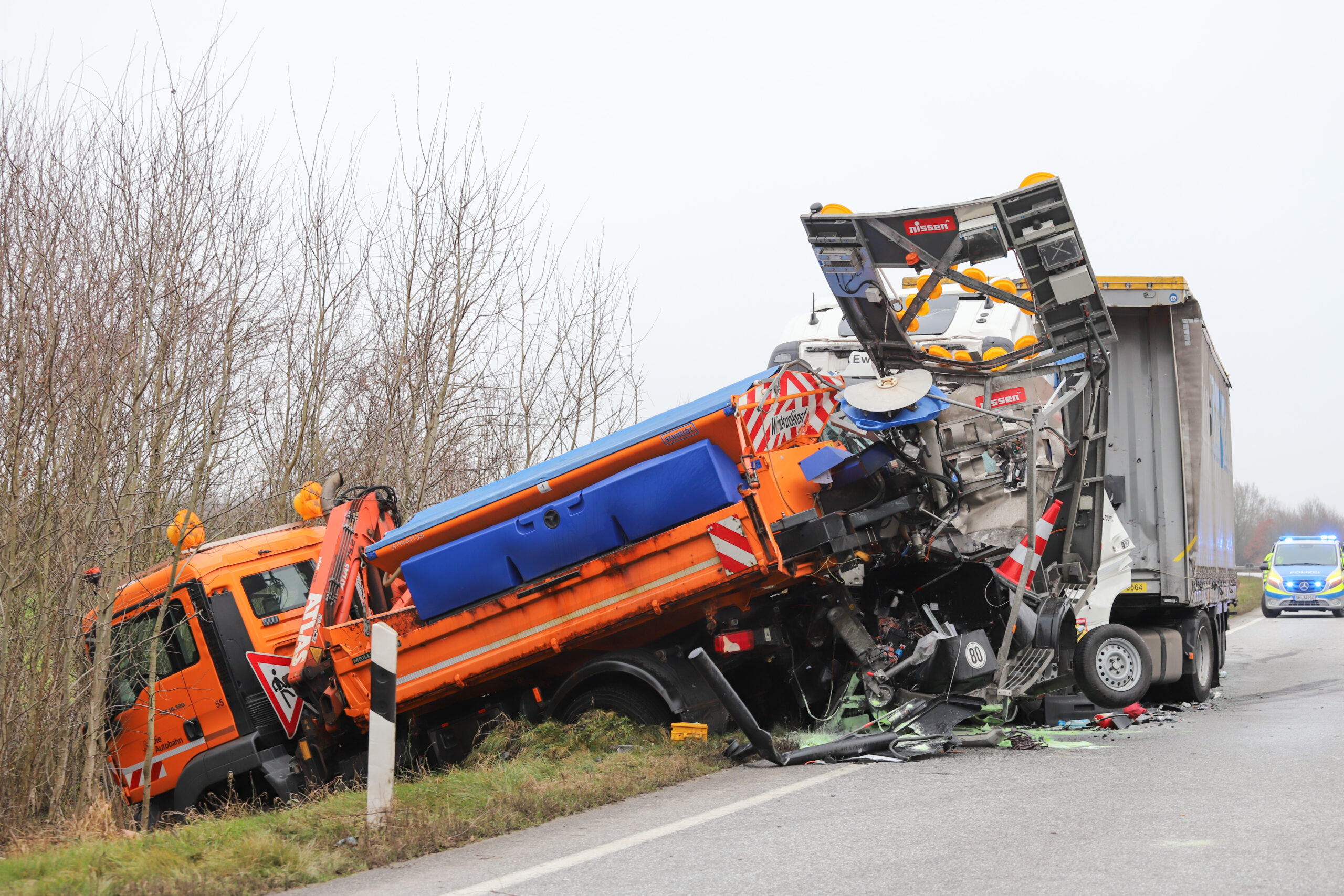 Unfall Lkw Autobahn A21