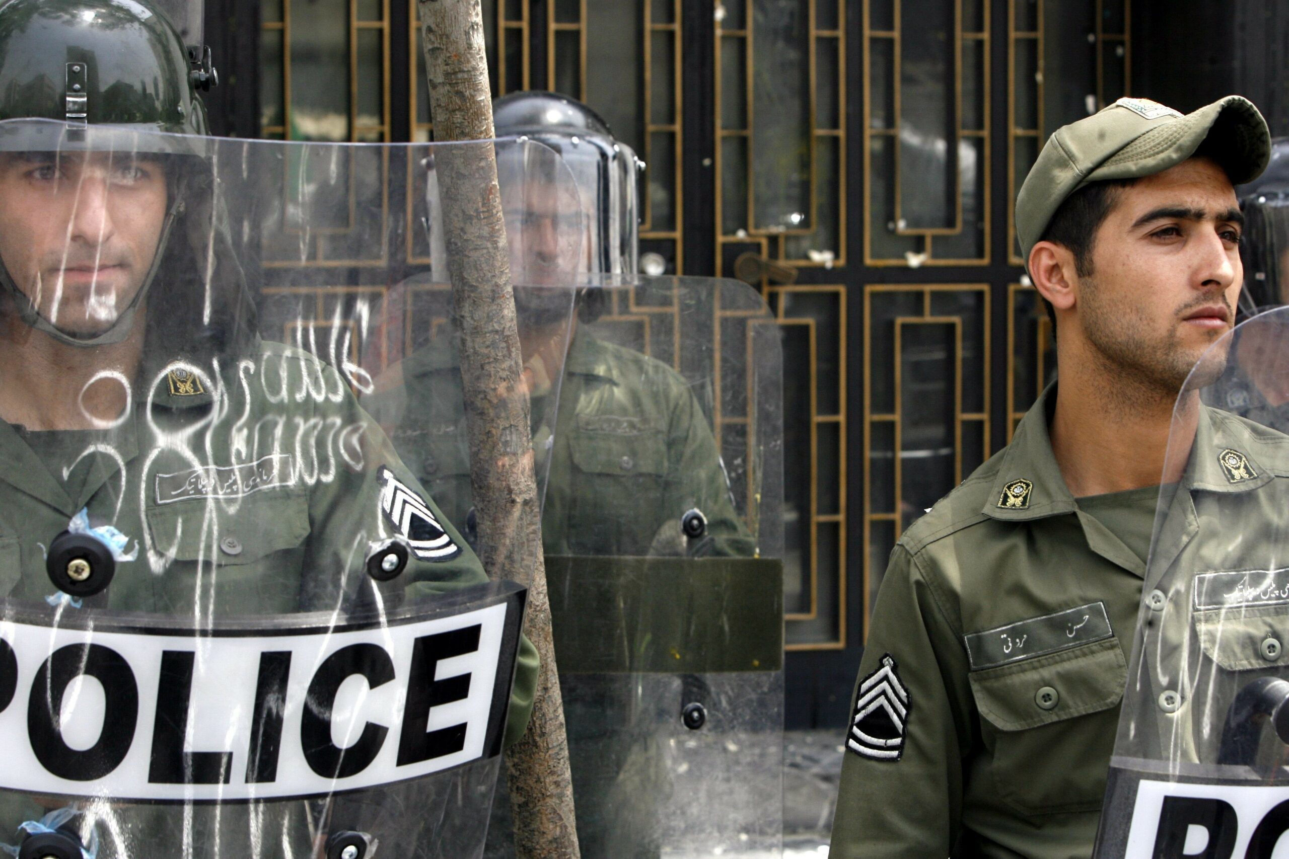 Sicherheitskräfte im Iran