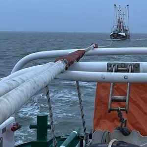 Der Seenotrettungskreuzer „Theodor Storm” der DGzRS