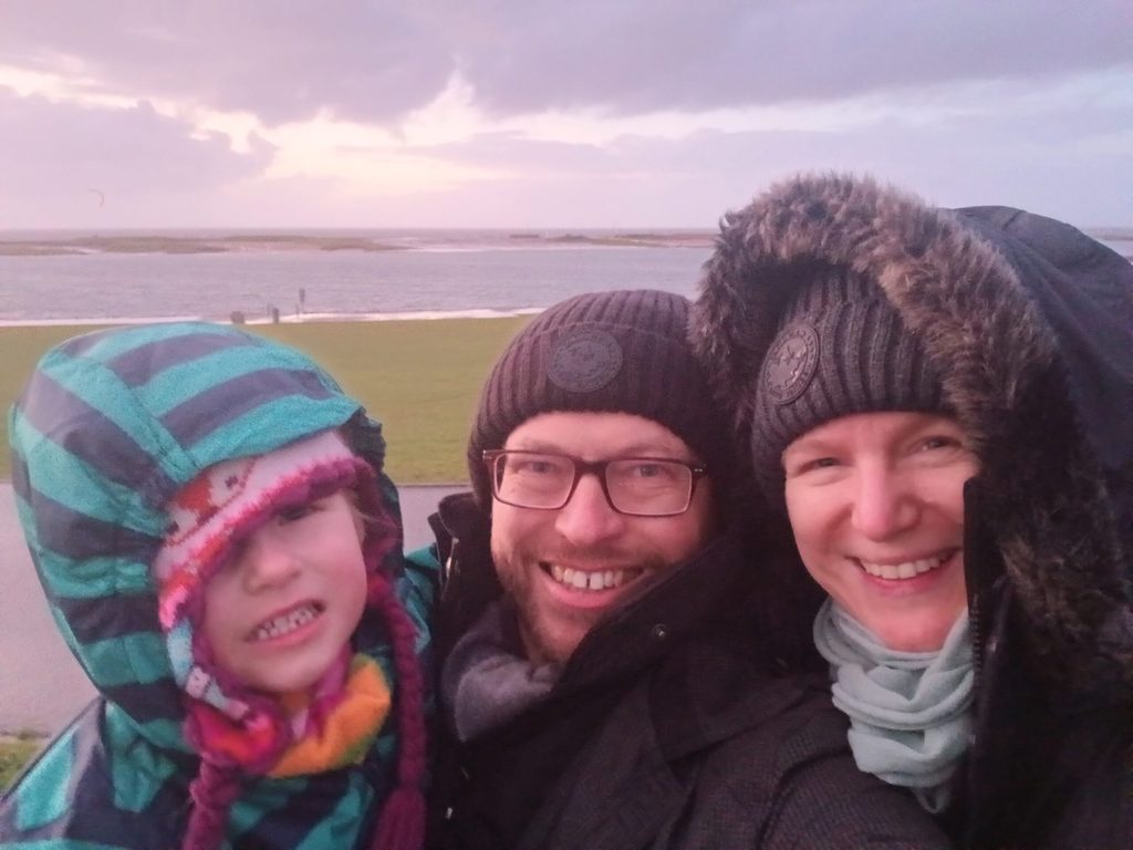 Andrea und Alexander Riebling mit Tochter Frederike