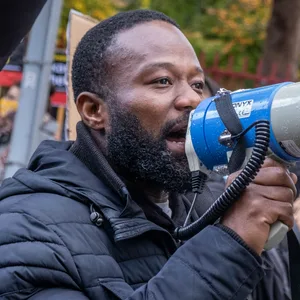Jerry Afriyie von „Kick Out Zwarte Piet”