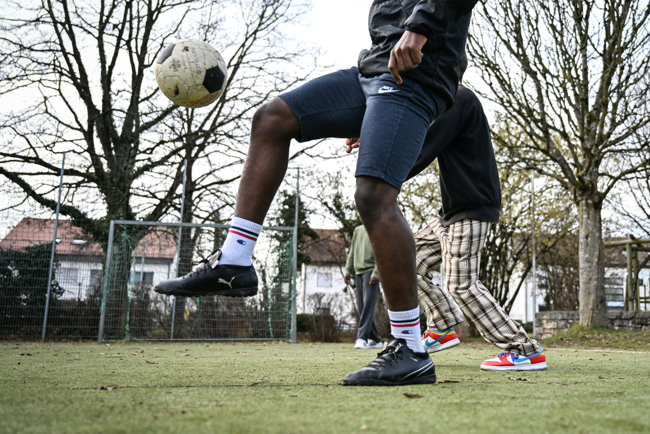 Symbolbild von einem Fußballer aus Burundi