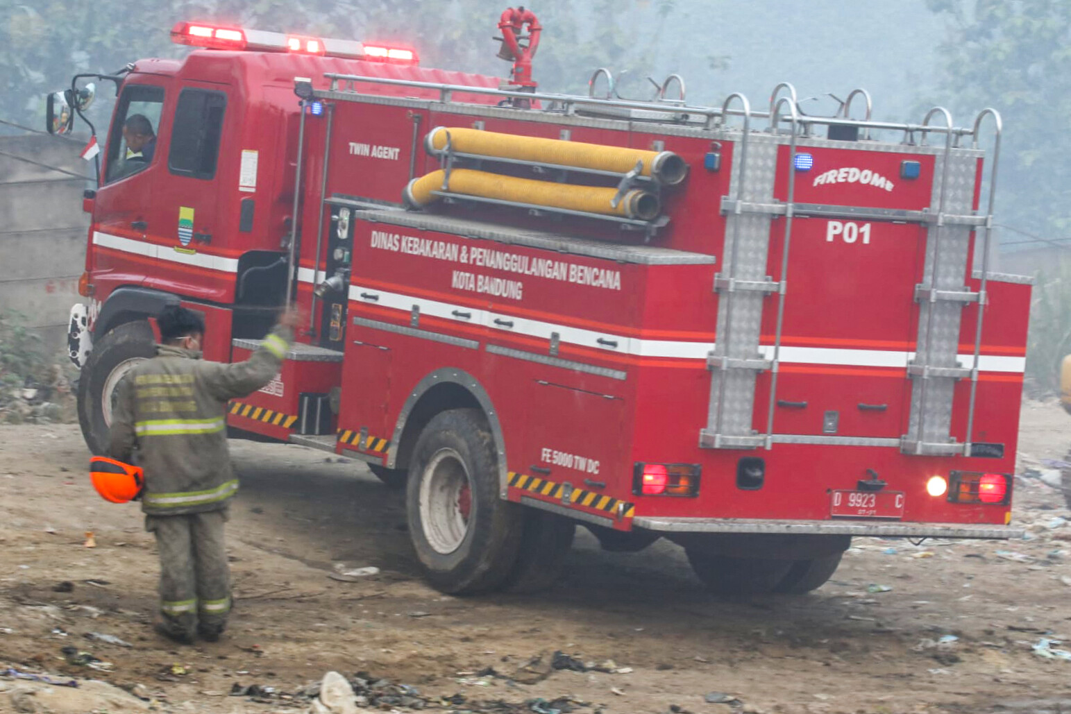Feuerwehr Fahrzeug Indonesien