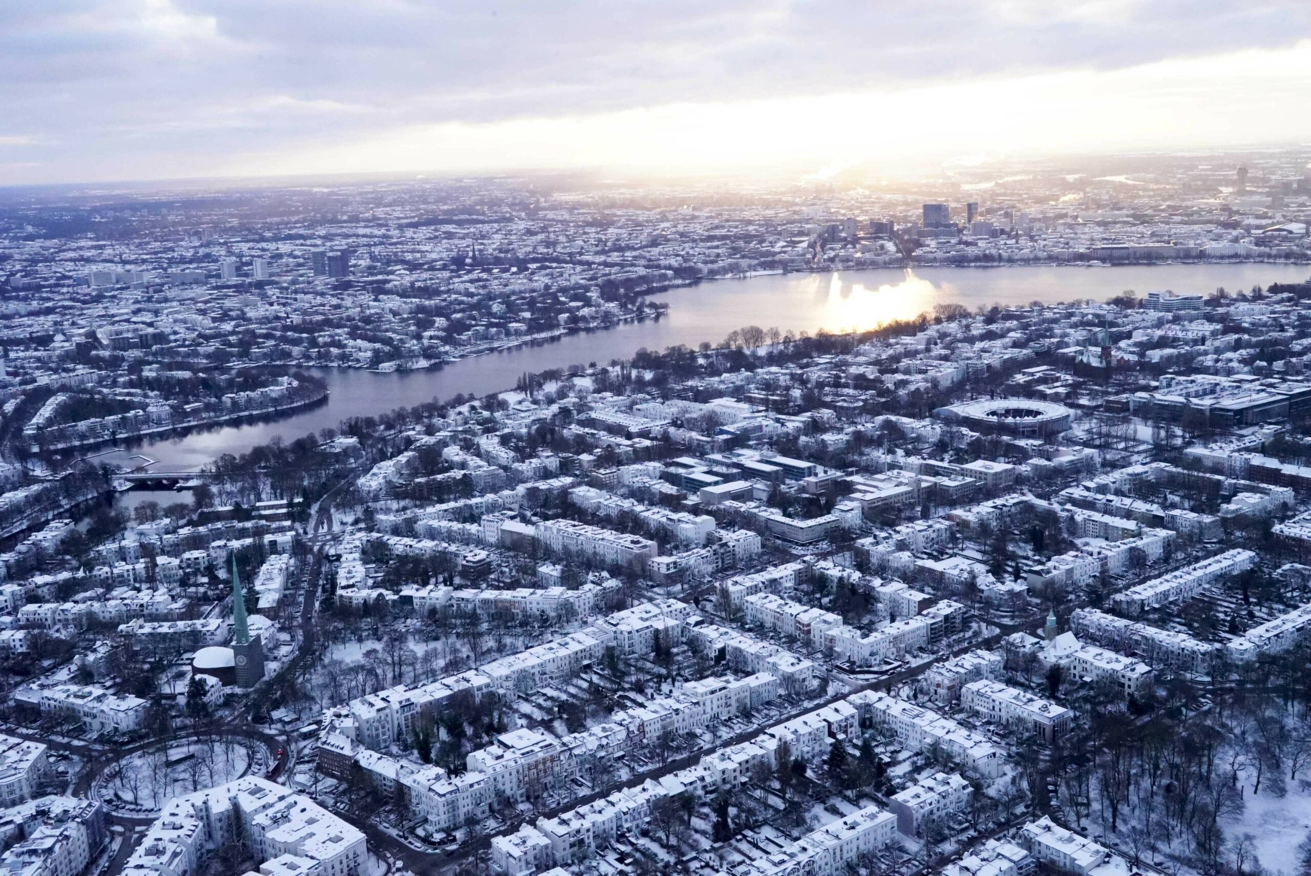 Winter Wonderland: Weiße Weihnachten in Hamburg ist doch nicht ganz ausgeschlossen (Archivbild).