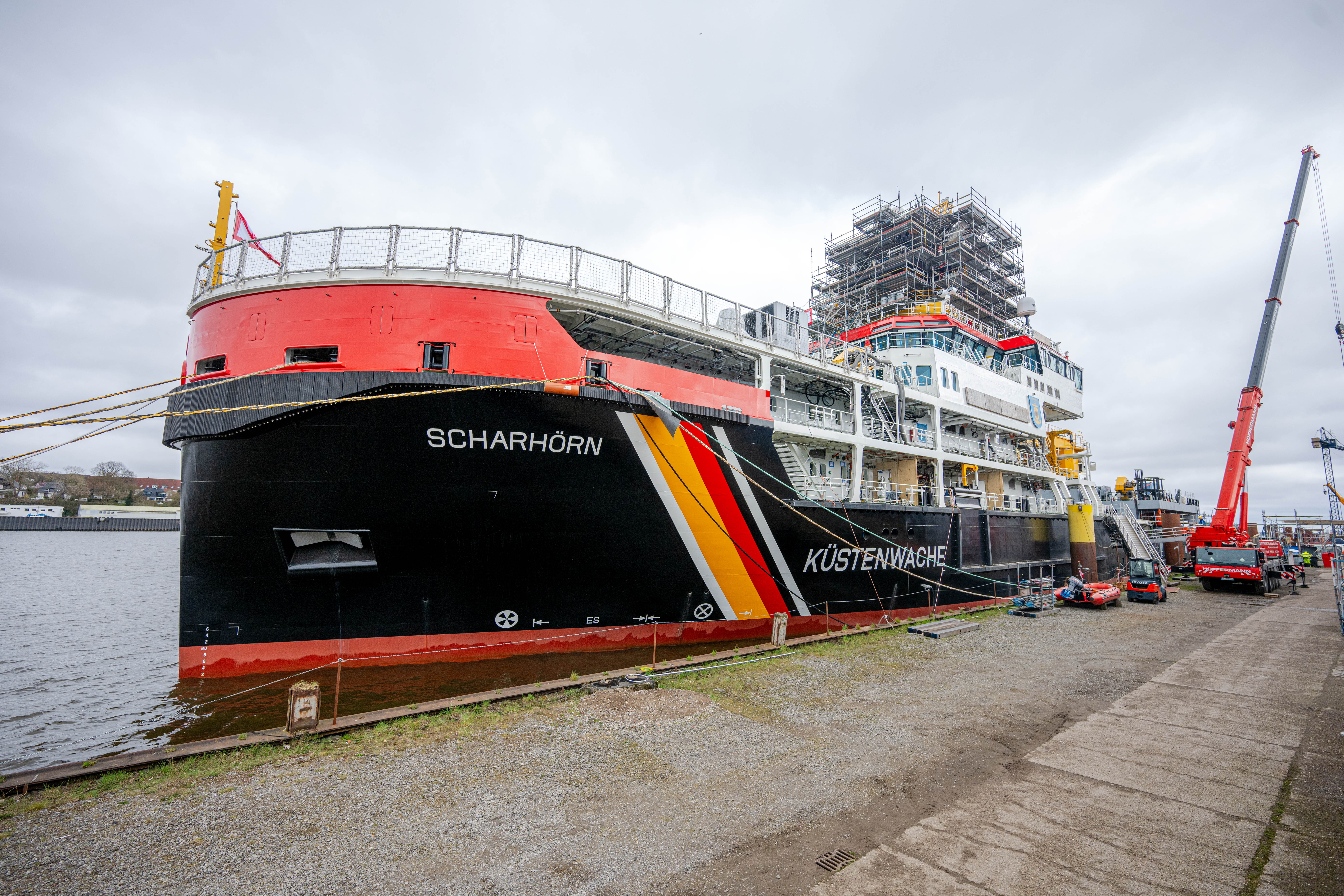 Das Mehrzweckschiff „Scharhörn“ (Archivbild).