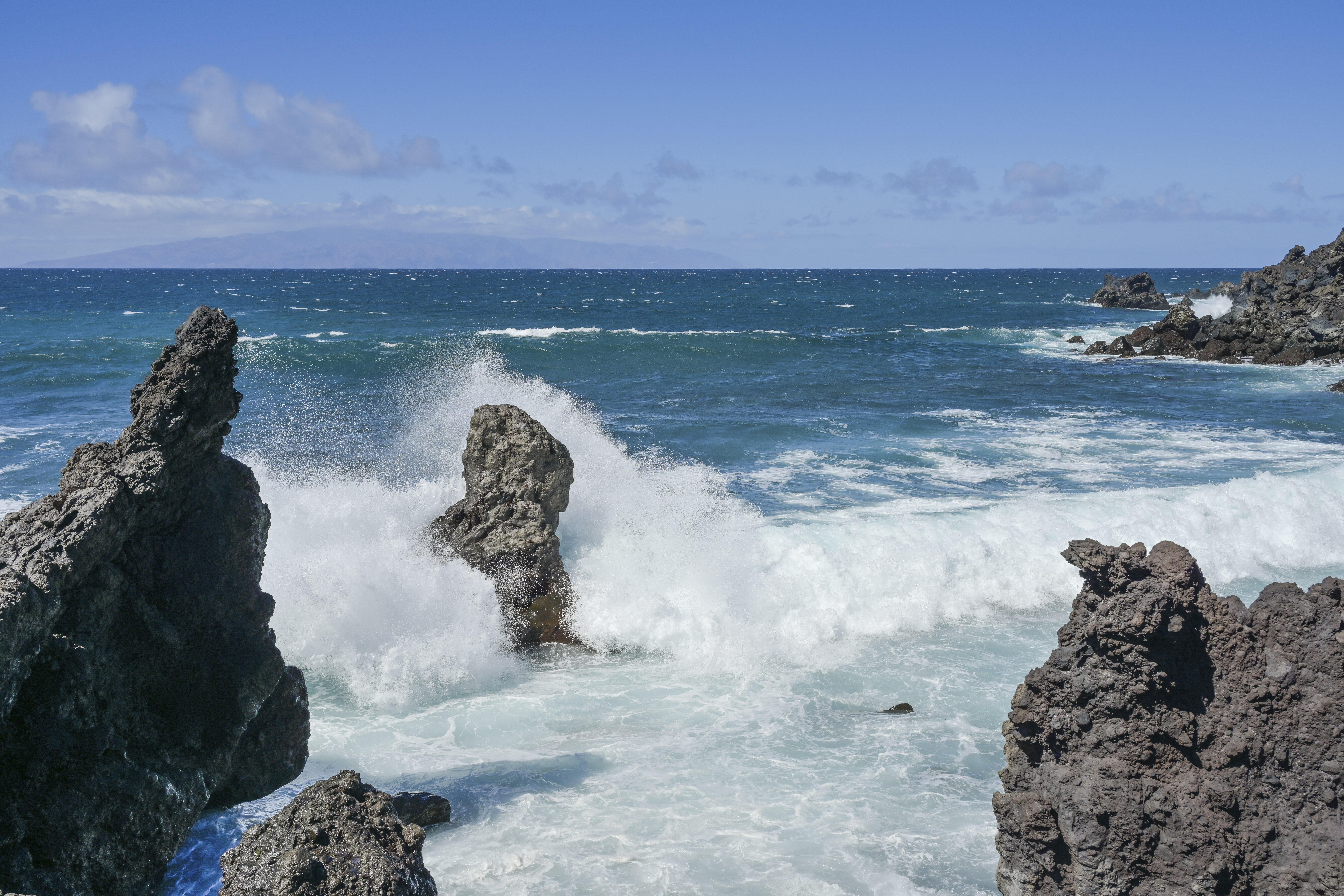 Teneriffa Los Gigantes Wellen