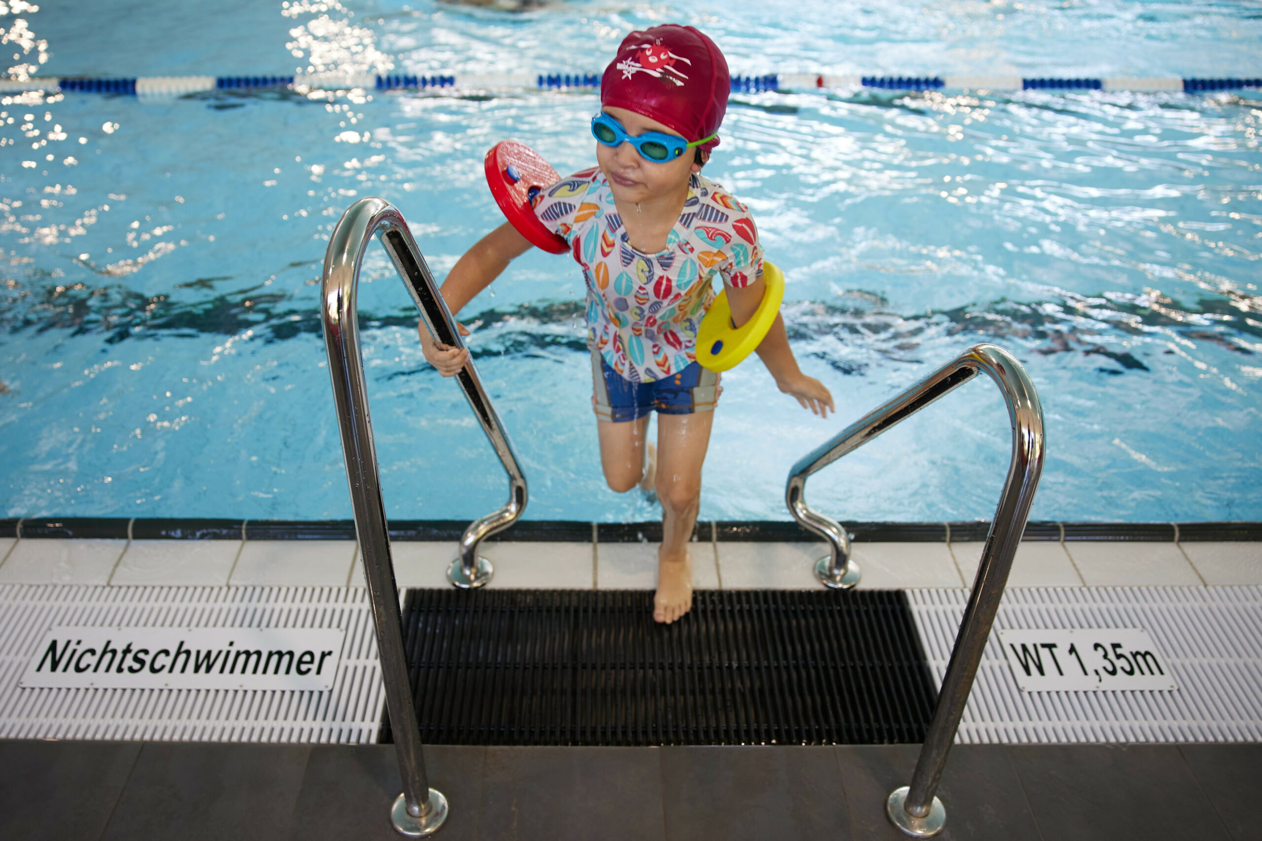 Wieder mehr Hamburger Grundschüler erreichen das Seepferdchen (Symbolbild).