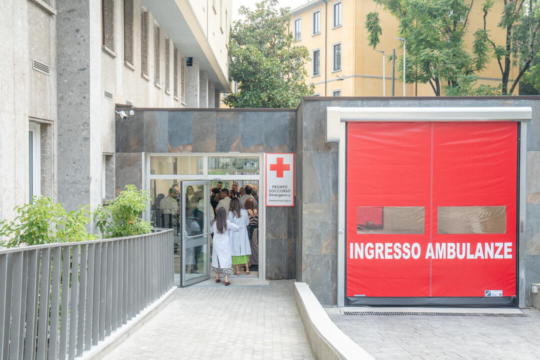 Notaufnahme in Italien