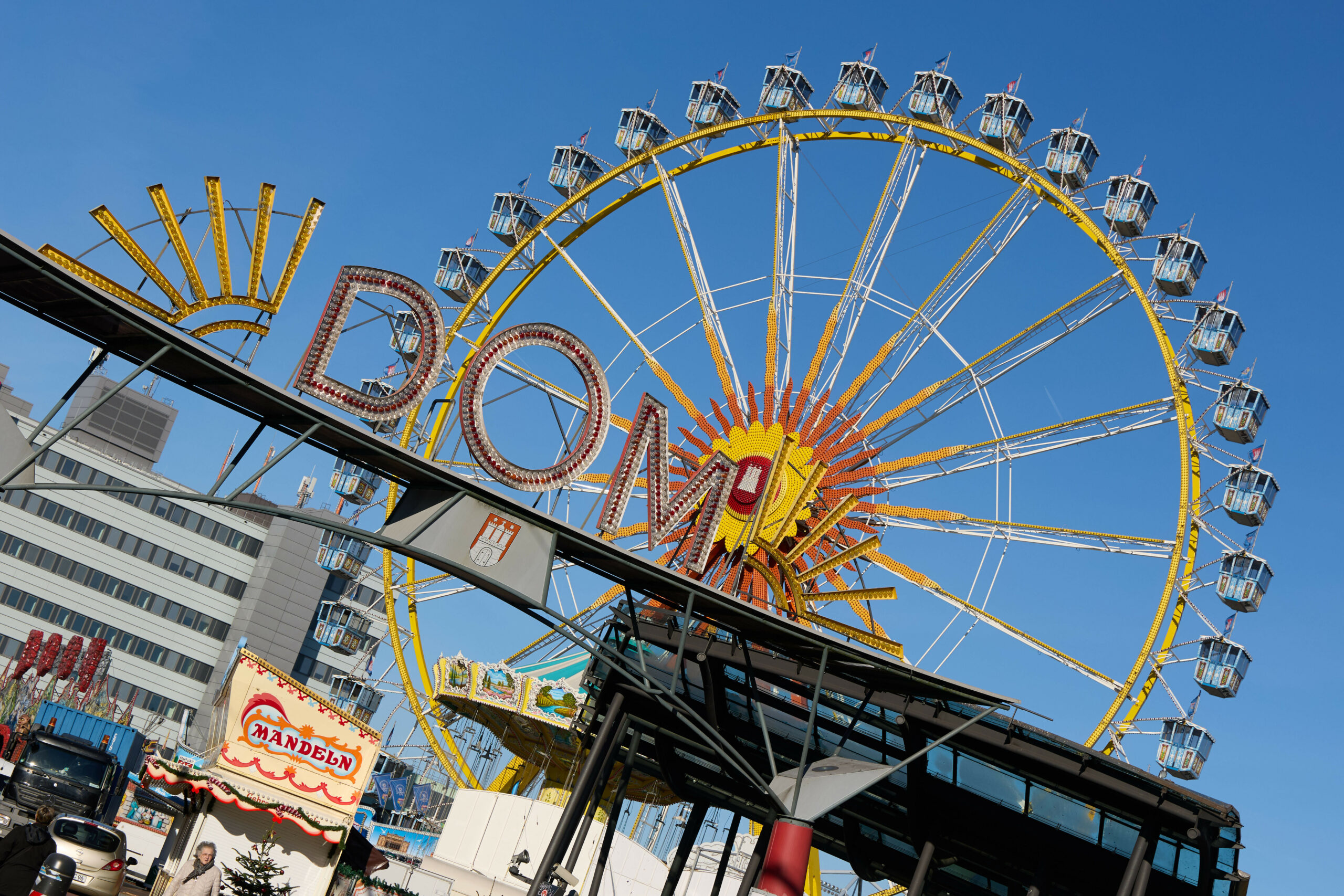 Eine Million Gäste haben den Winterdom 2025 in Hamburg besucht.