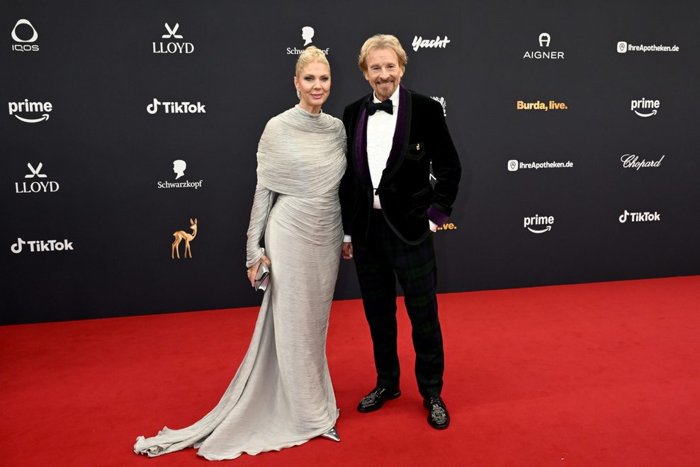 Thomas Gottschalk und seine Frau bei der Bambi-Verleihung.