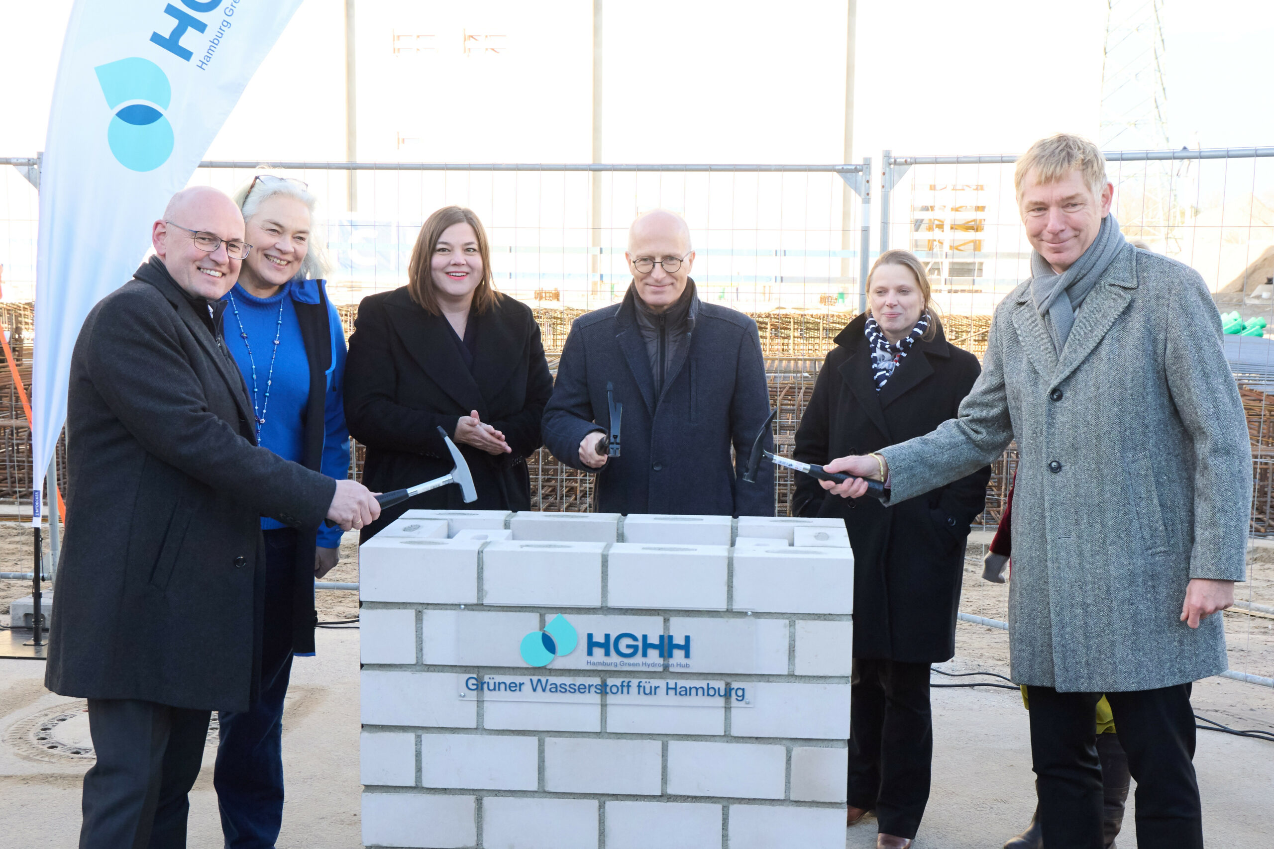 Grundsteinlegung für 100-MW-Elektrolyseur