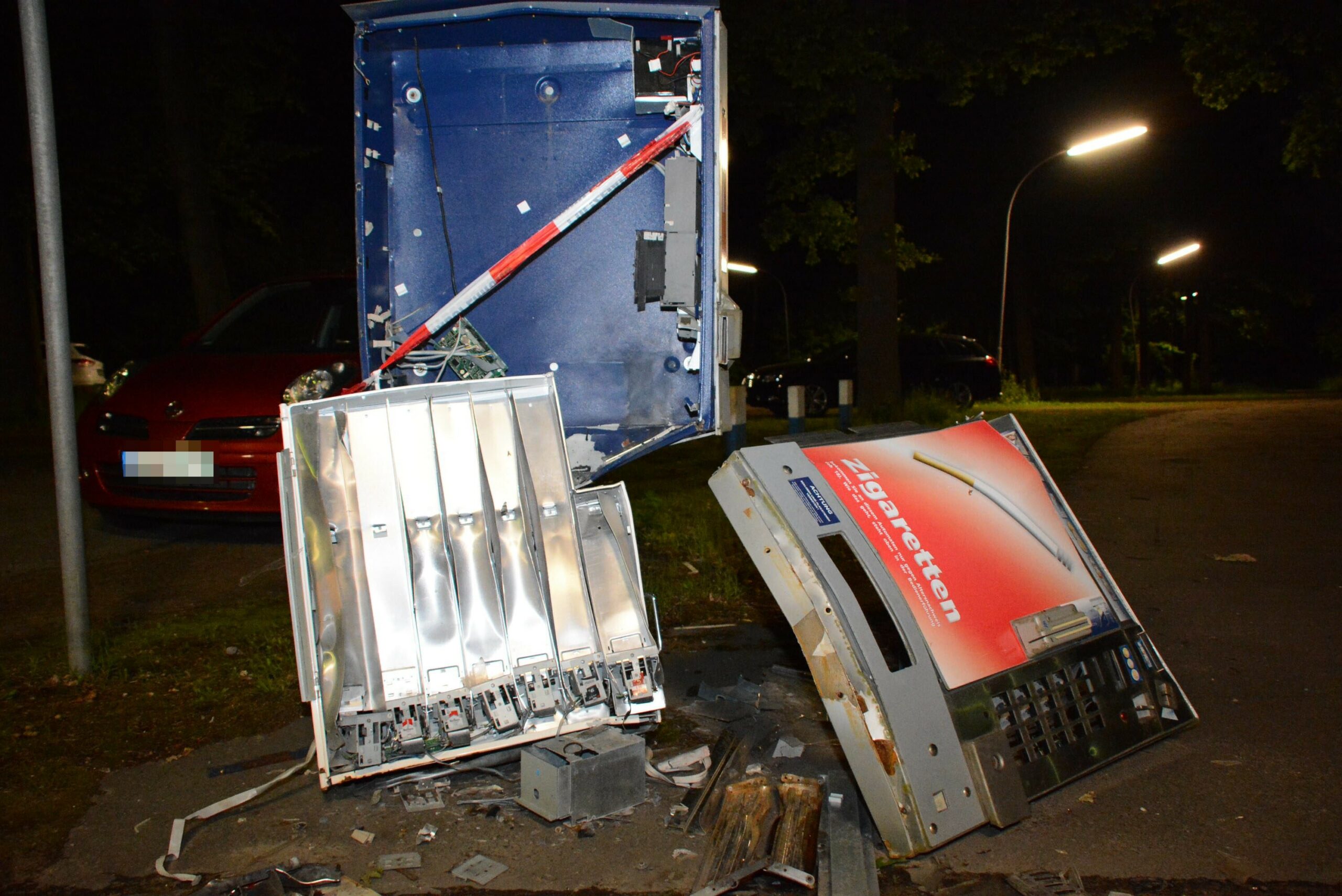 Zigarettenautomat in Ohlsdorf gesprengt – Polizei sucht Zeugen