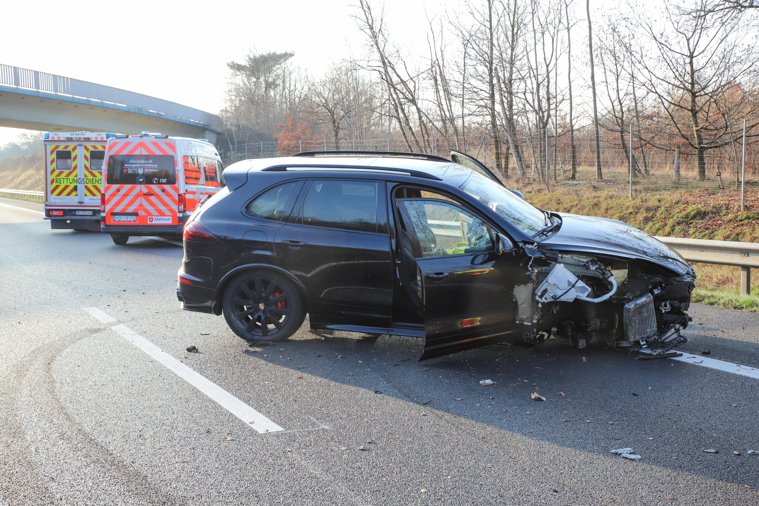 A7 Unfall Quickborn Porsche