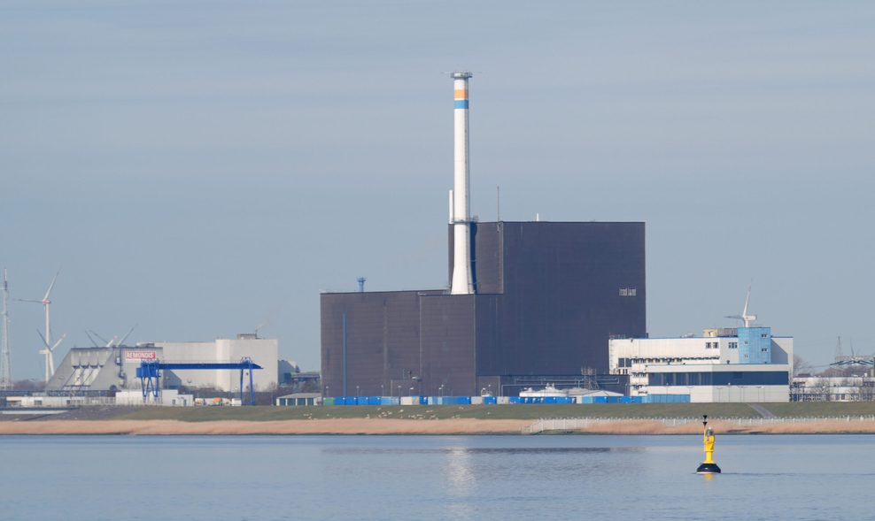 Das Kernkraftwerk Brunsbüttel im März 2025.