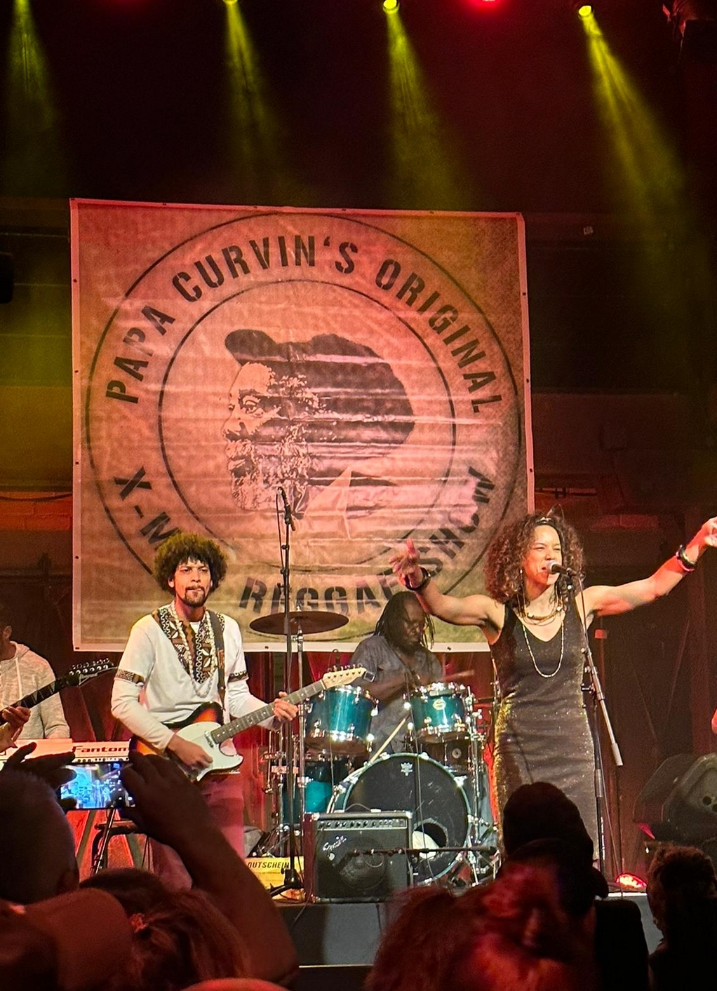 Auftritt bei der X-Mas Reggae-Show