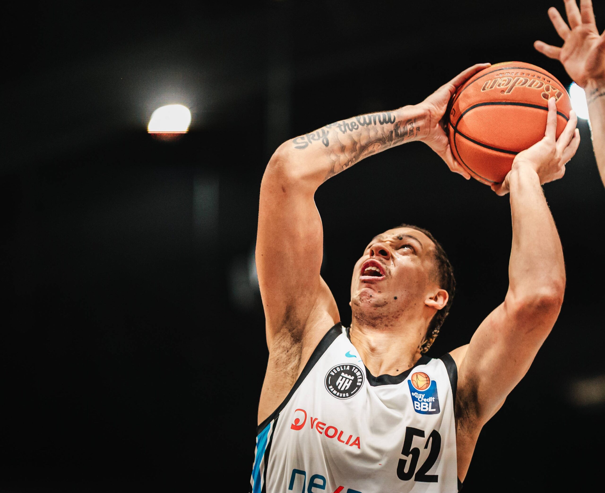 Zacharie Perrin war der beste Werfer der Hamburg Towers.