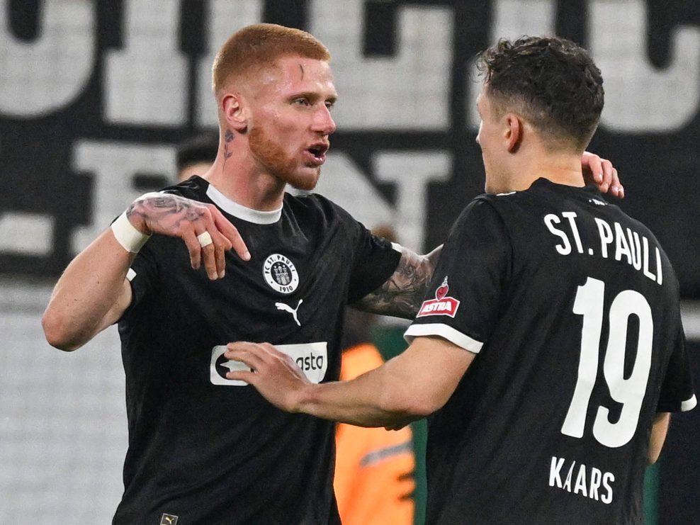 Louis Oppie und Martijn Kaars in Gladbach