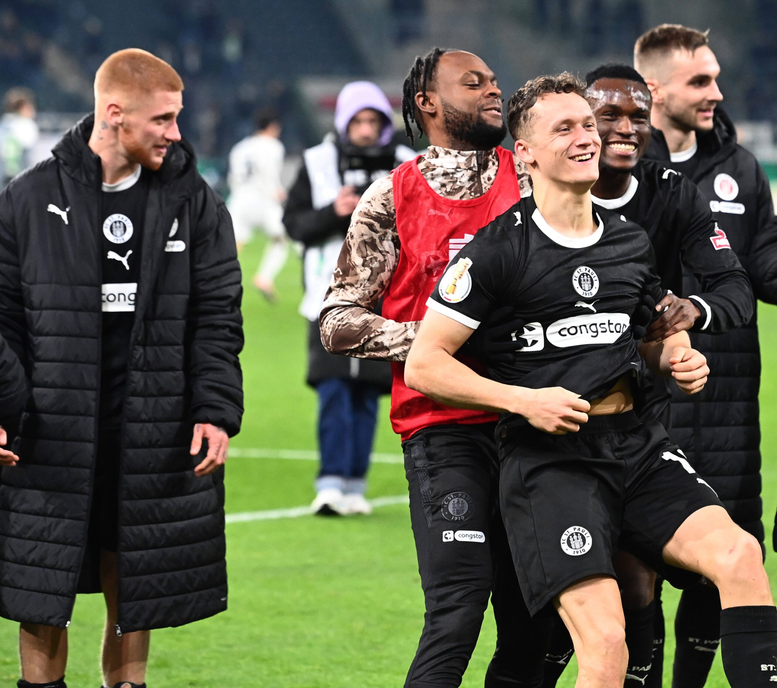 Martijn Kaars wird in Gladbach gefeiert