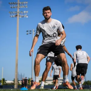 Thomas Müller im Training vor dem MLS-Finale