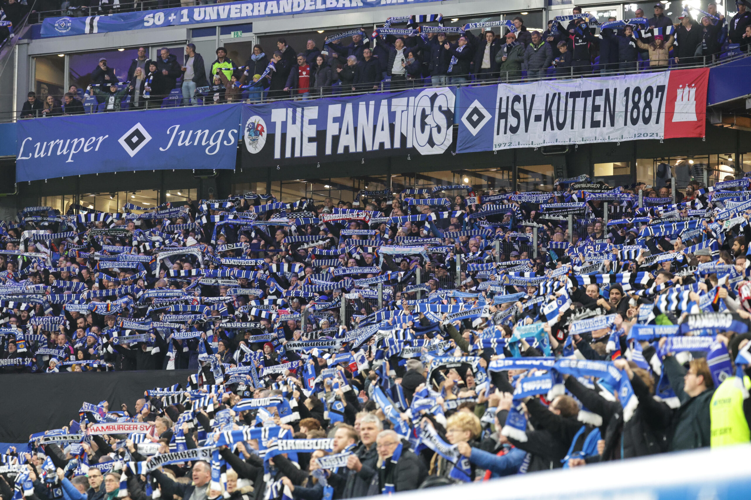 Das Volksparkstadion war in dieser Saison bislang immer ausverkauft