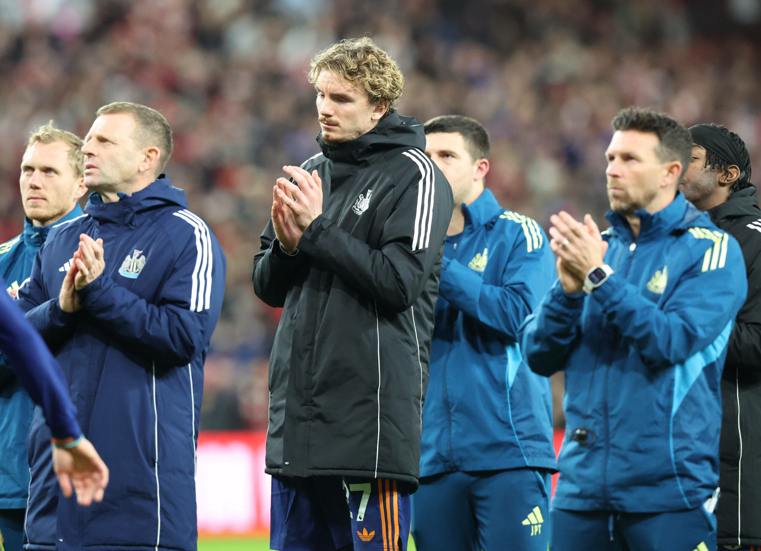 Nick Woltemade lässt enttäuscht den Kopf hängen