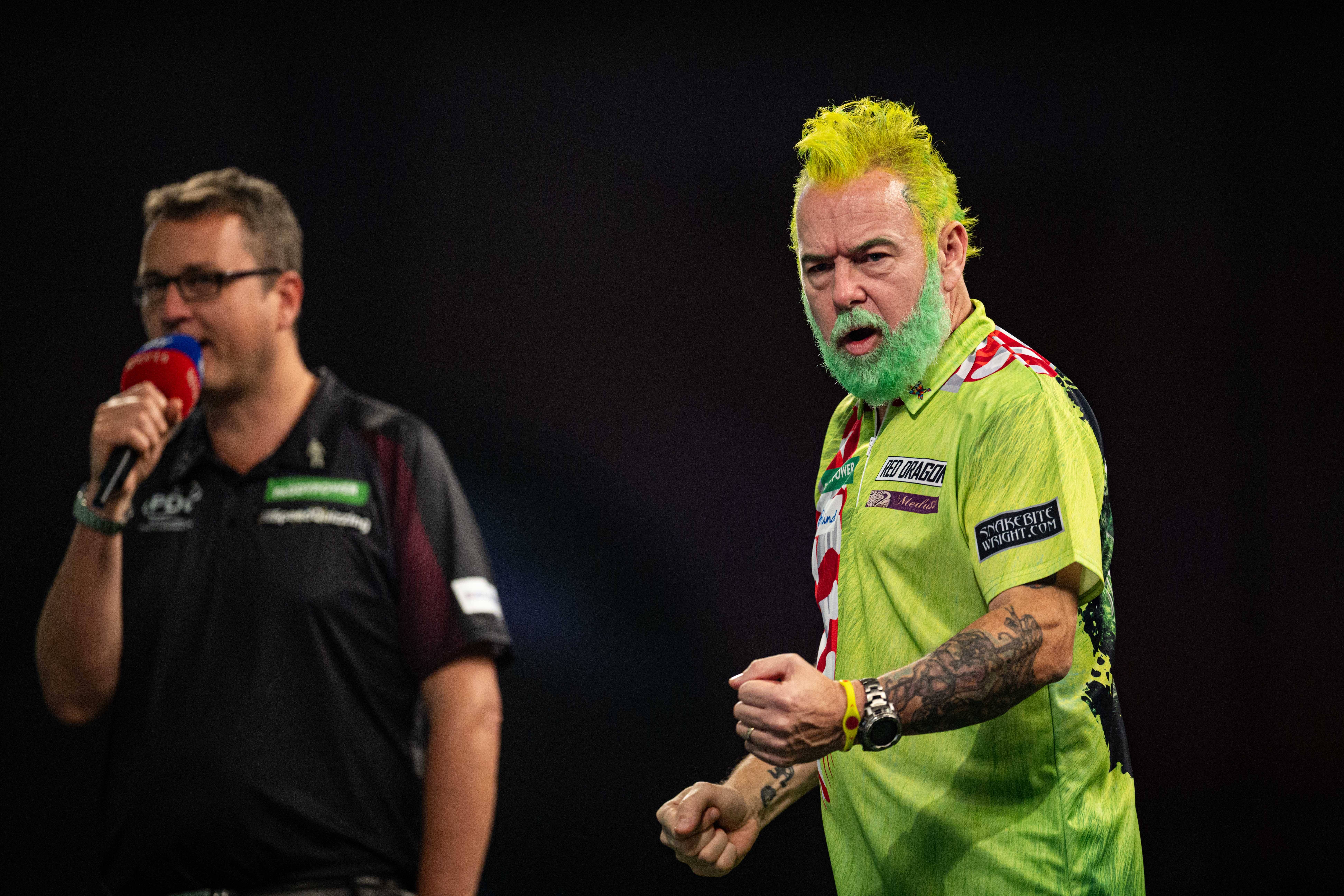 Peter Wright im Grinch-Kostüm