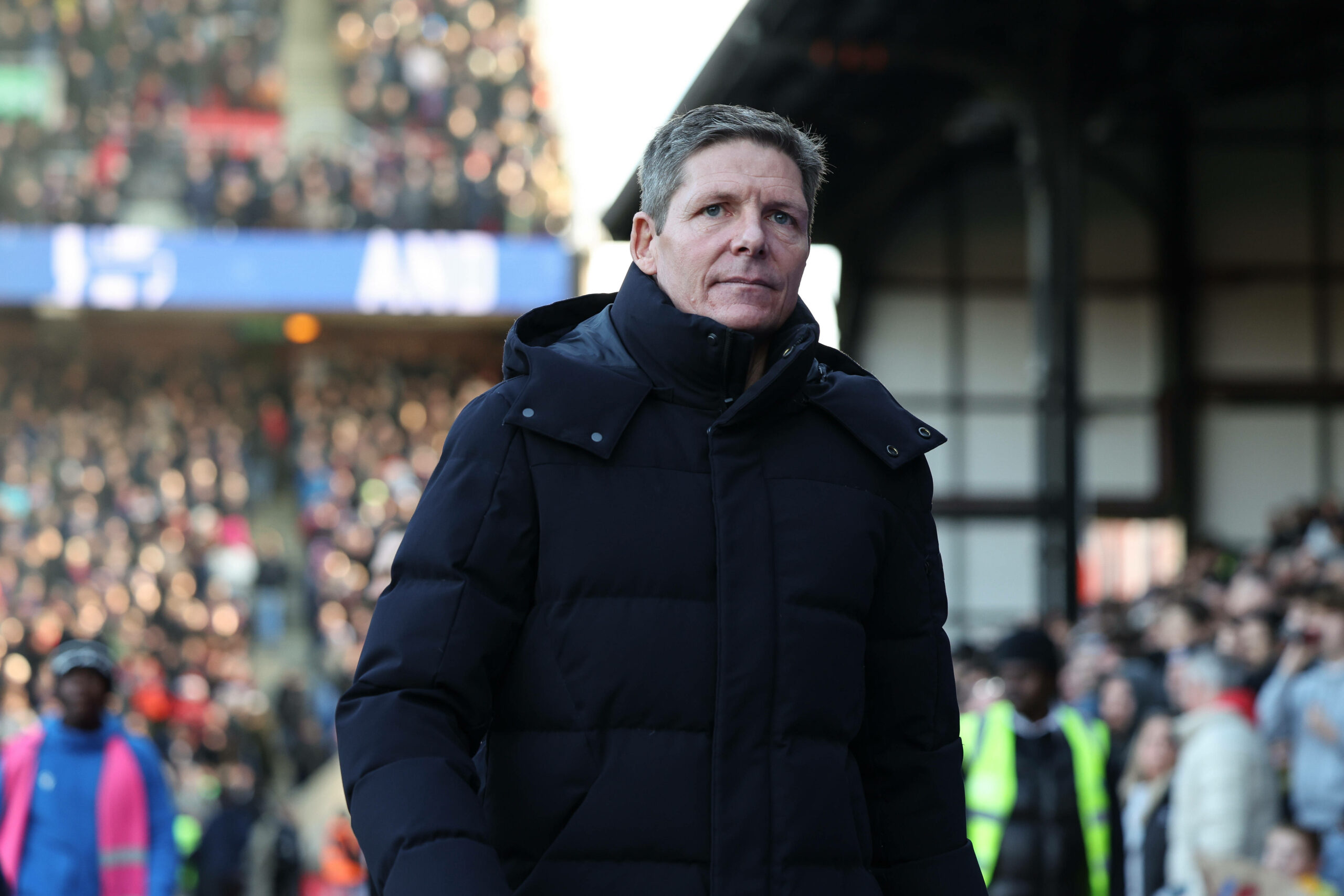 Crystal-Palace-Trainer Oliver Glasner schaut skeptisch