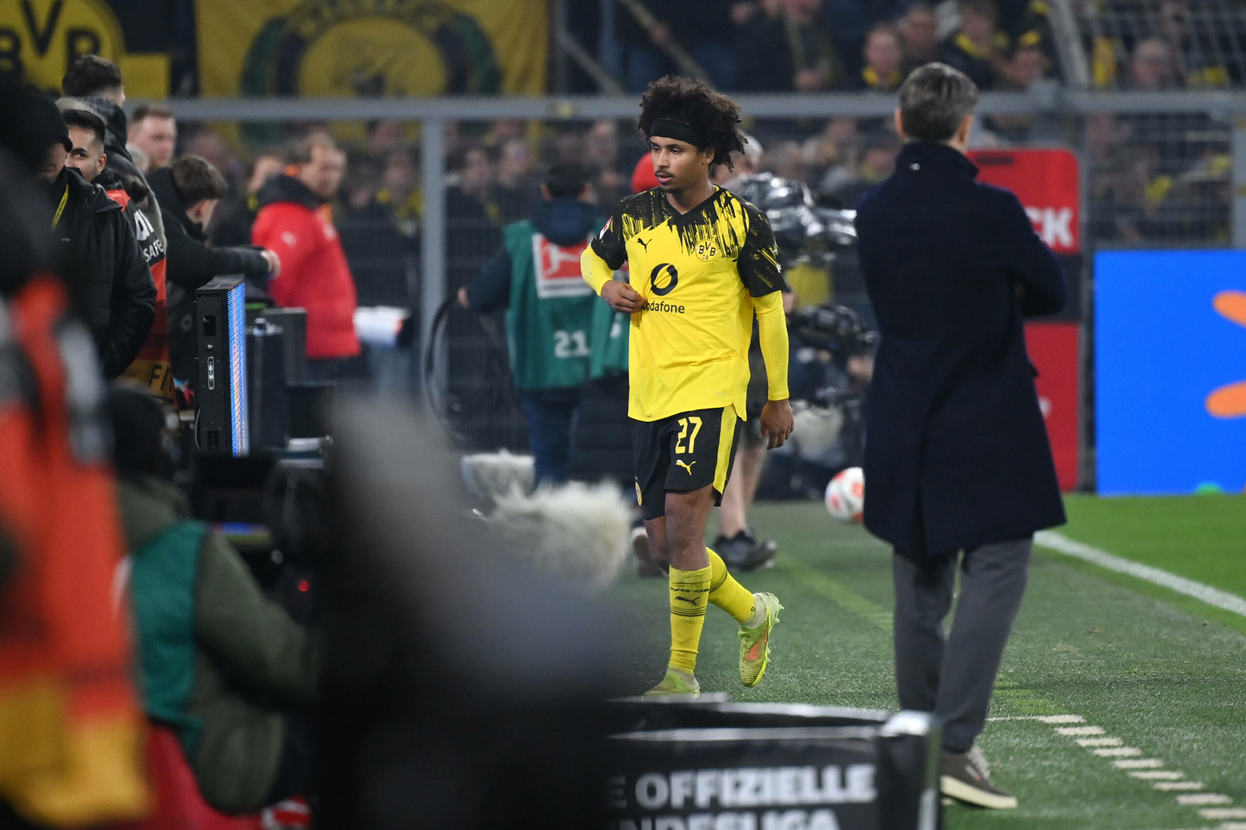 Karim Adeyemi geht an Niko Kovac vorbei