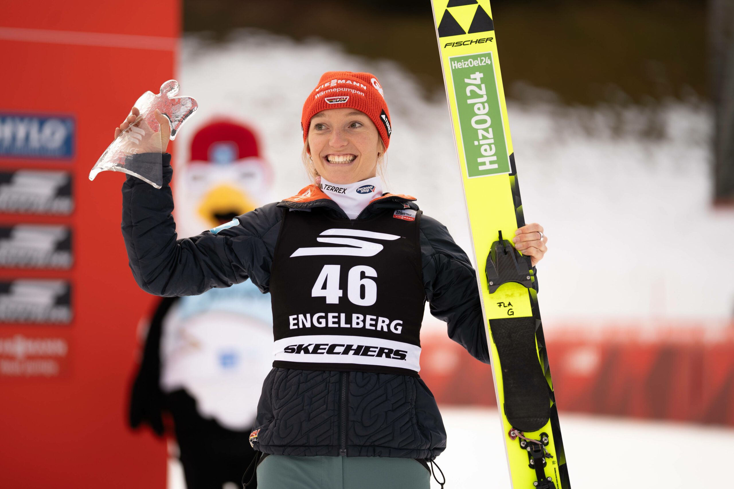 Katharina Schmid freut sich