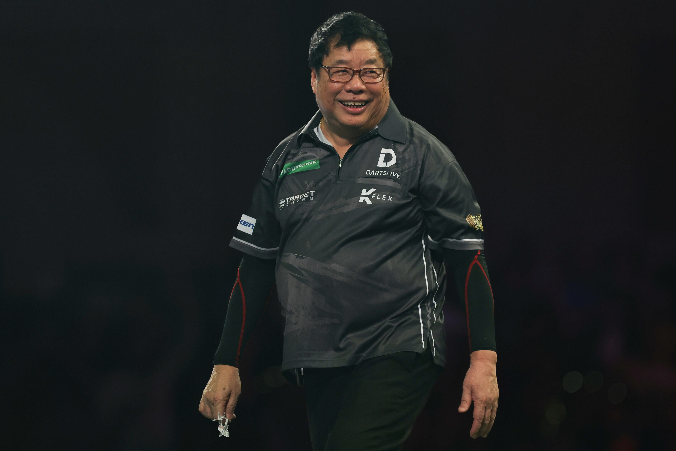 Paul Lim schaut glücklich