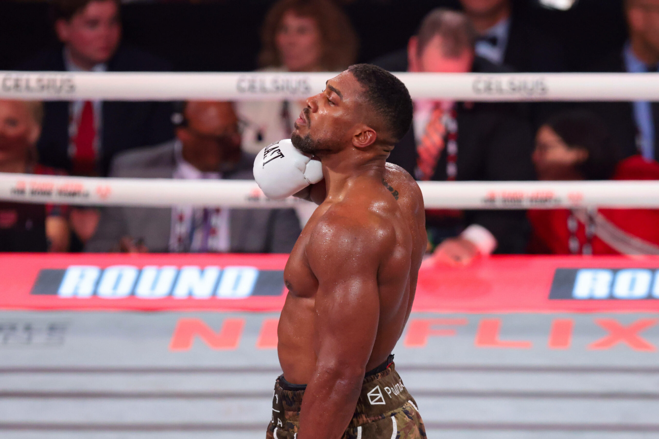 Anthony Joshua im Boxring