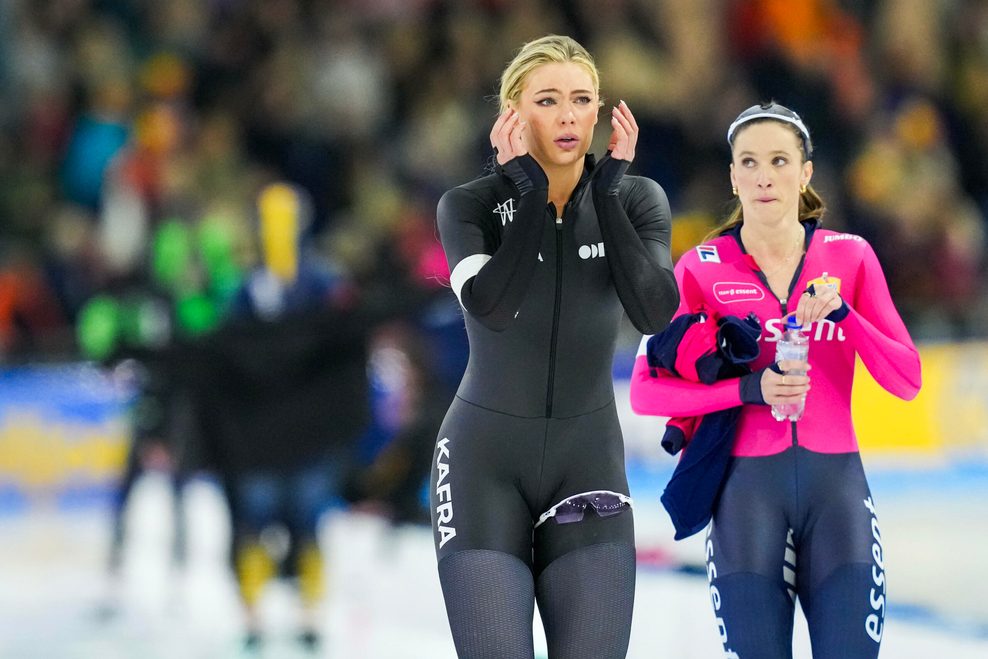 Jutta Leerdam ist verzweifelt