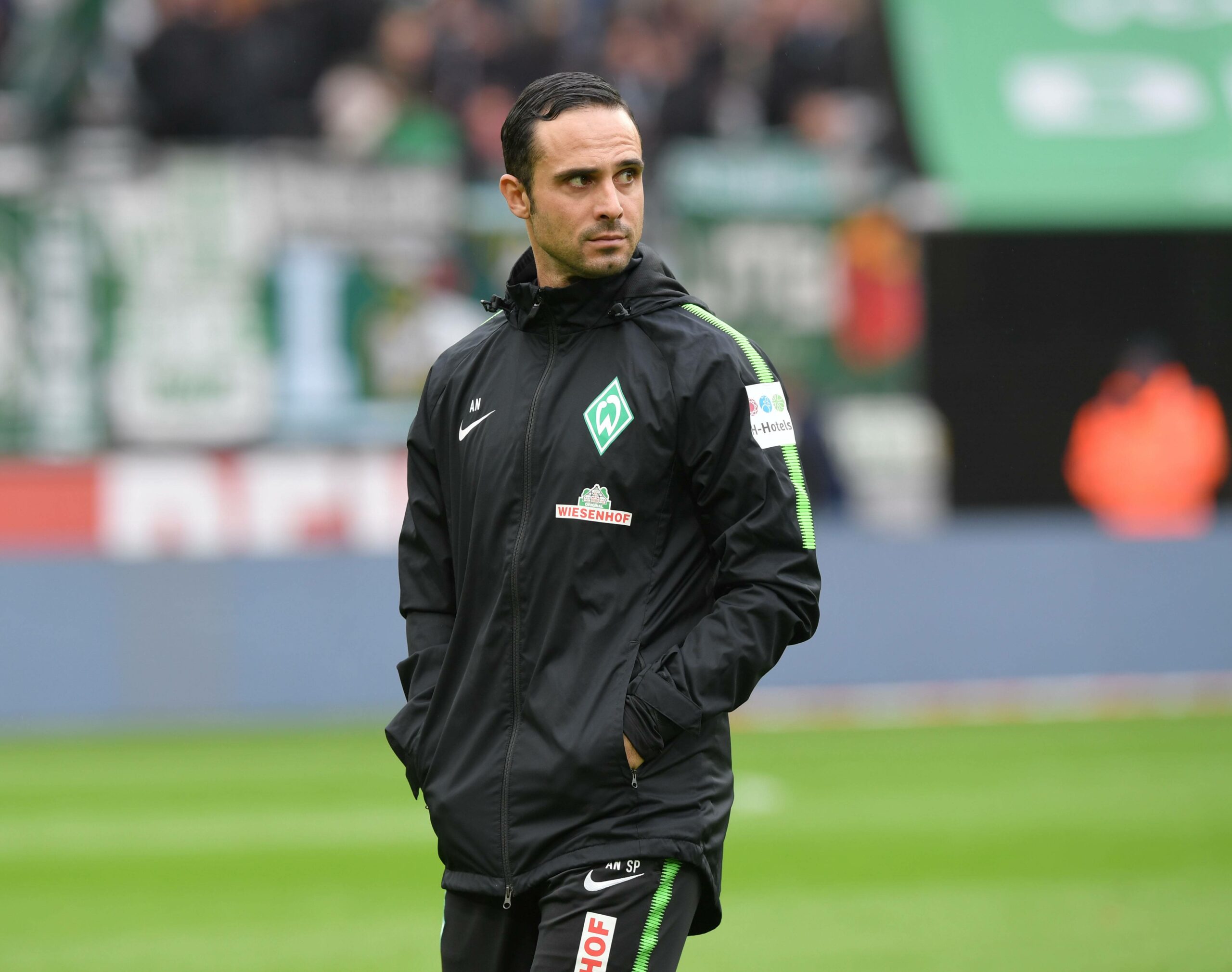 Alexander Nouri als Trainer von Werder Bremen