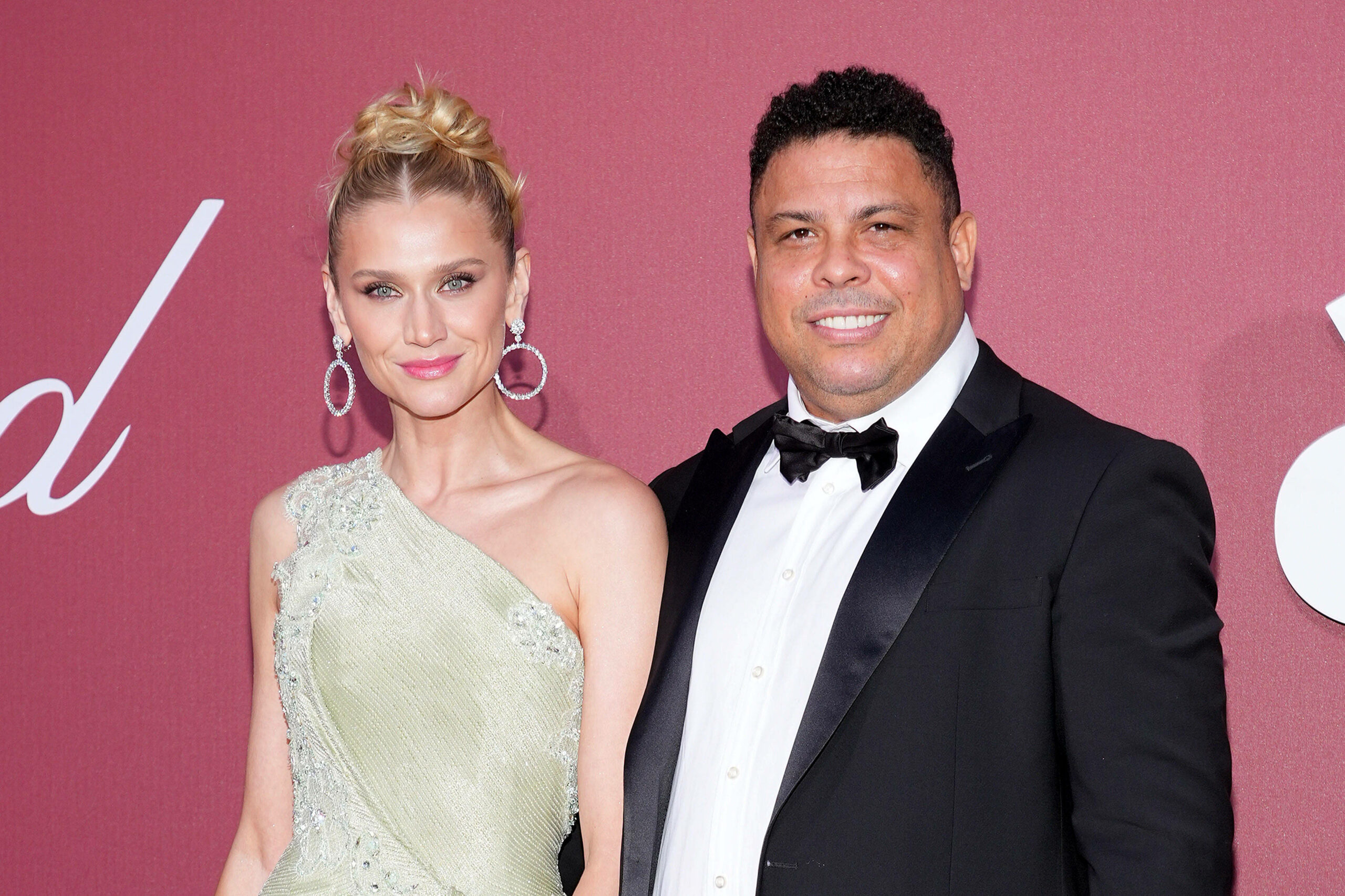 Ronaldo mit seiner Ehefrau Celina Locks