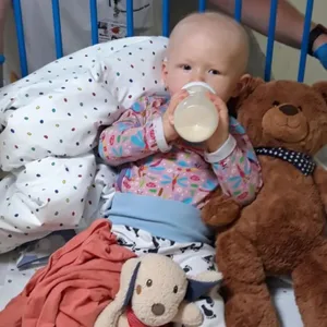 Frederike im Krankenhaus