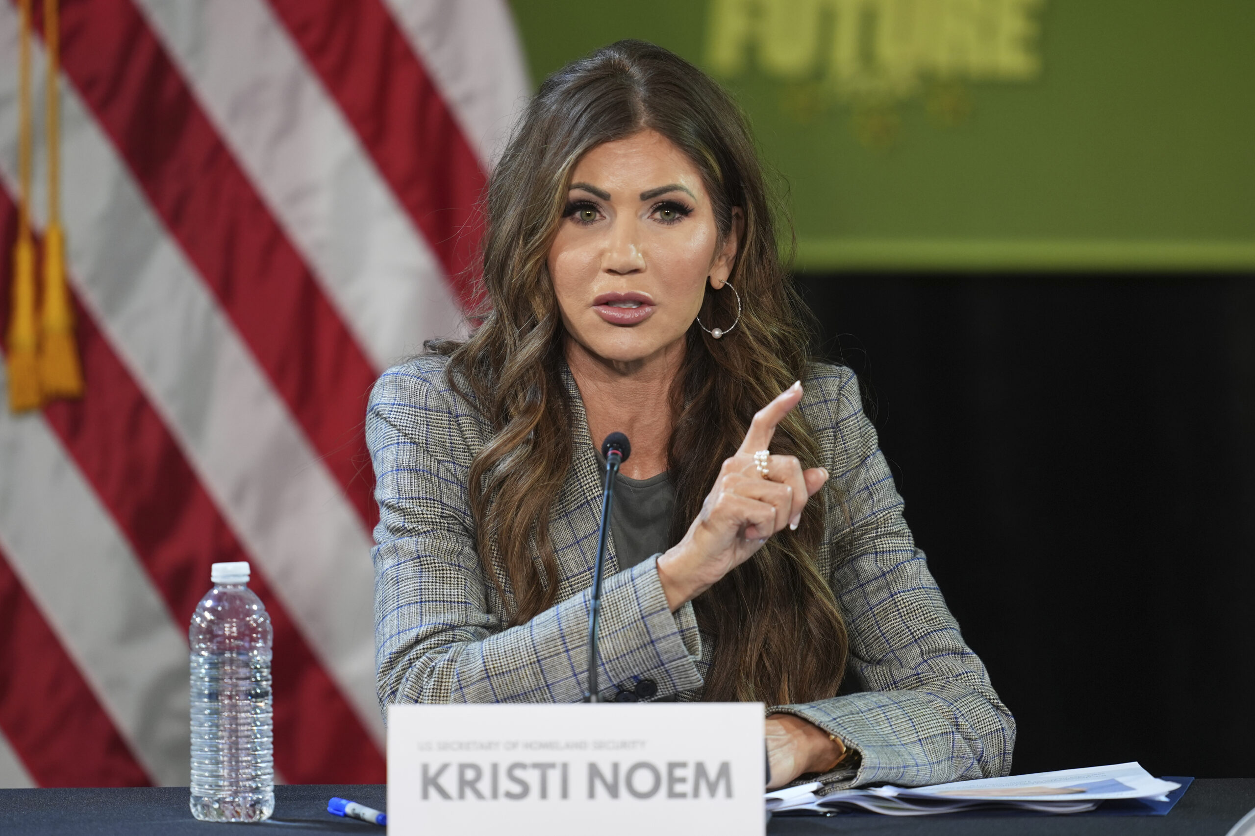 US-Heimatschutzministerin Kristi Noem (Archivbild).