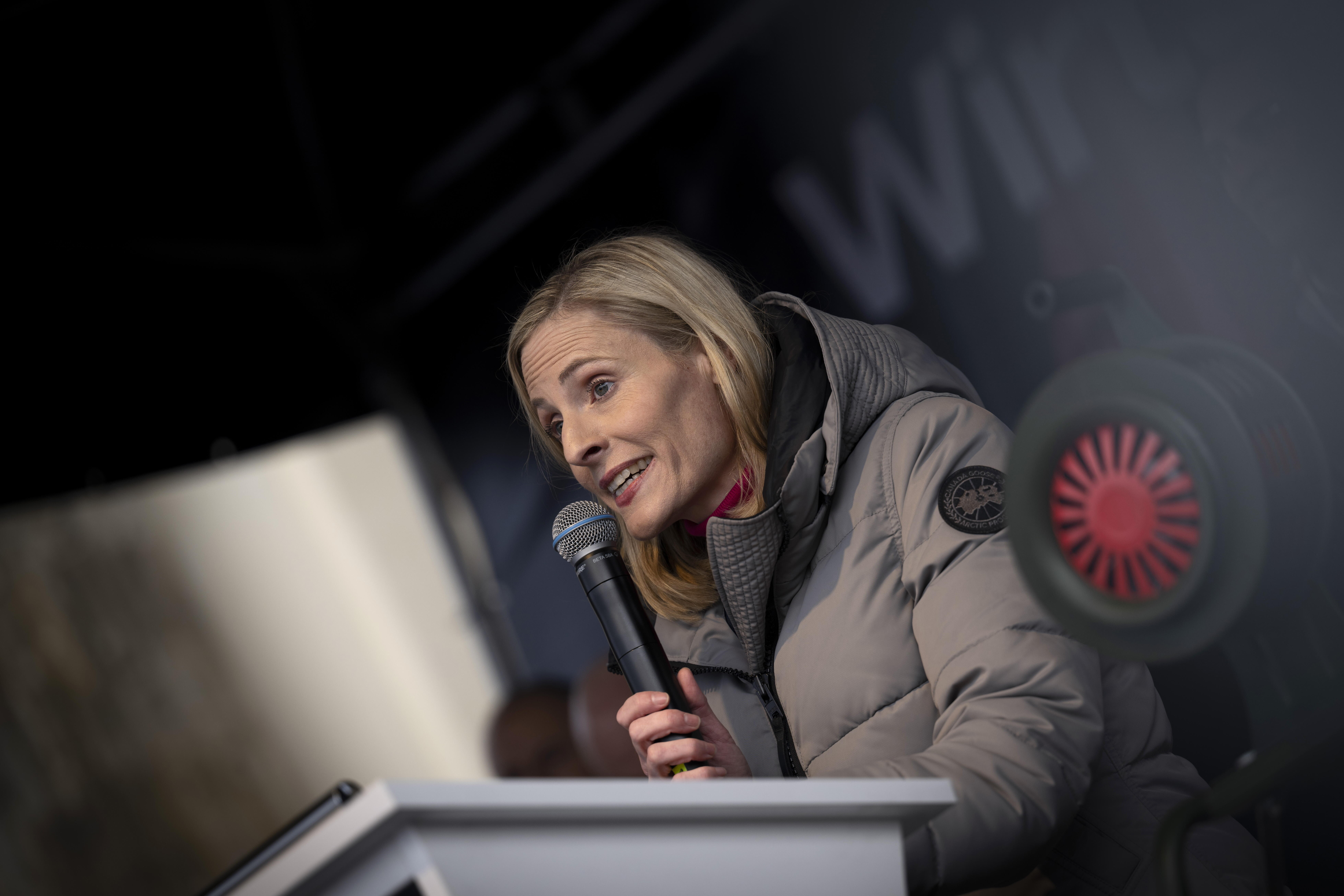 Marie-Christine Ostermann , Praesidentin vom Verband Die Familienunternehmer