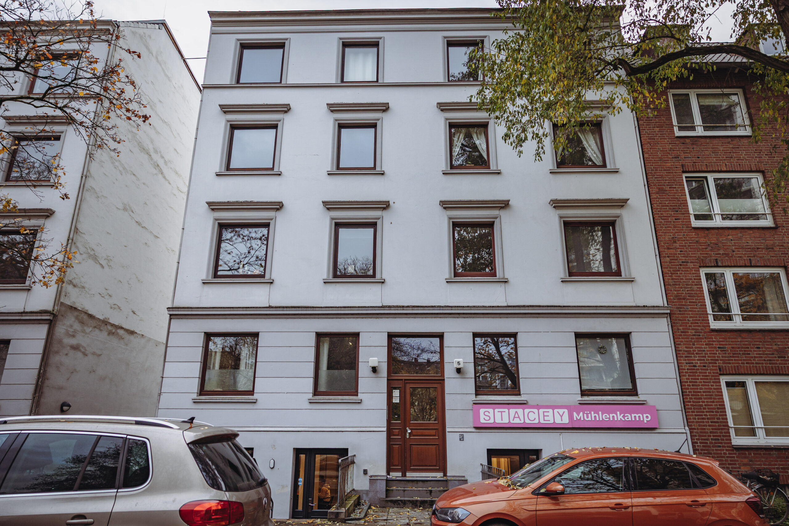 Das Wohngebäude von Stacey steht in der Dorotheenstraße in Winterhude.