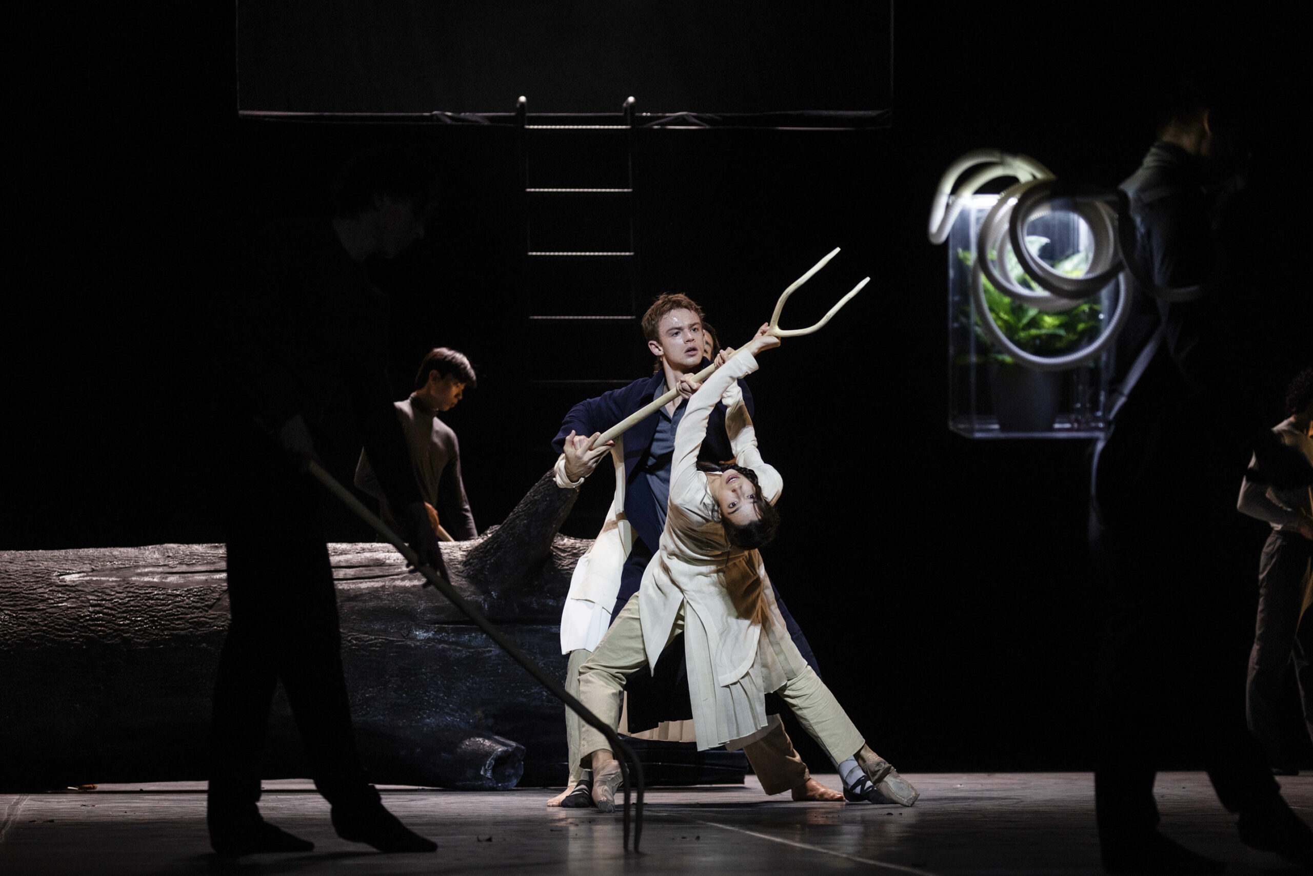 Jack Bruce und Ana Torrequebrada im „Äther“-Teil von „Romantic Evolution/s“