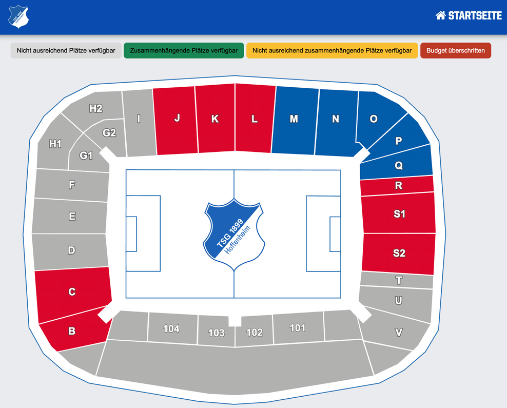 Screenshot des TSG-Ticketshops