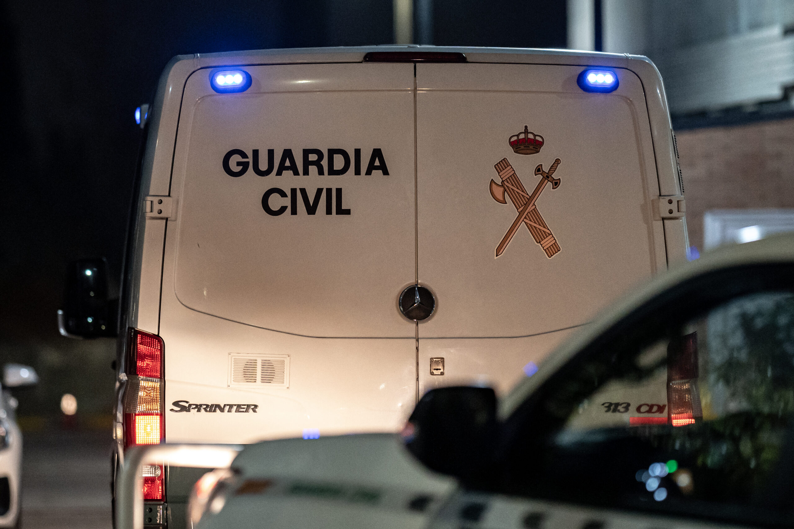 Fahrzeug der spanischen Polizeieinheit Guardia Civil (Archivbild).